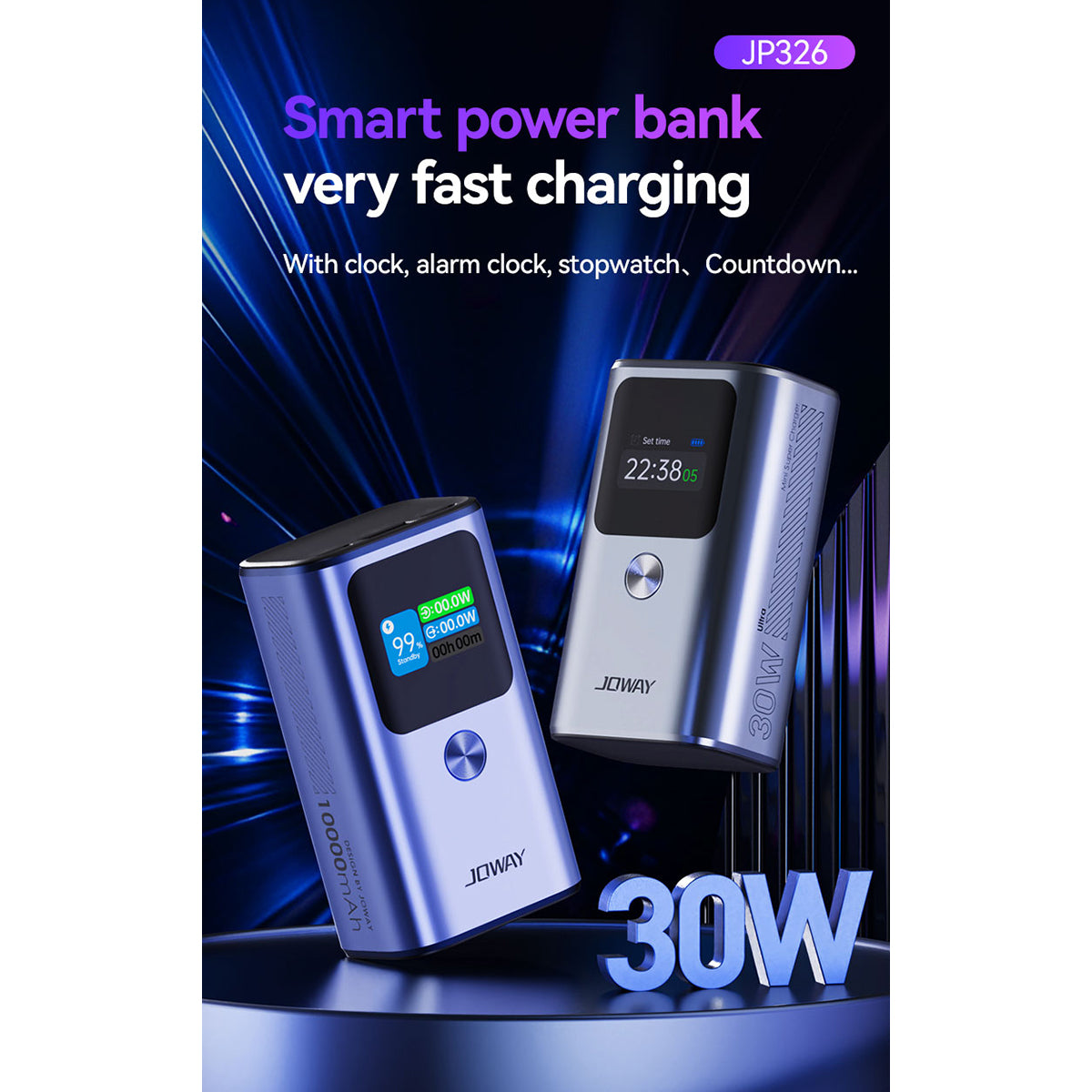 O2W SELECTION JOWAY JP326 30W 10000mAh Power Bank