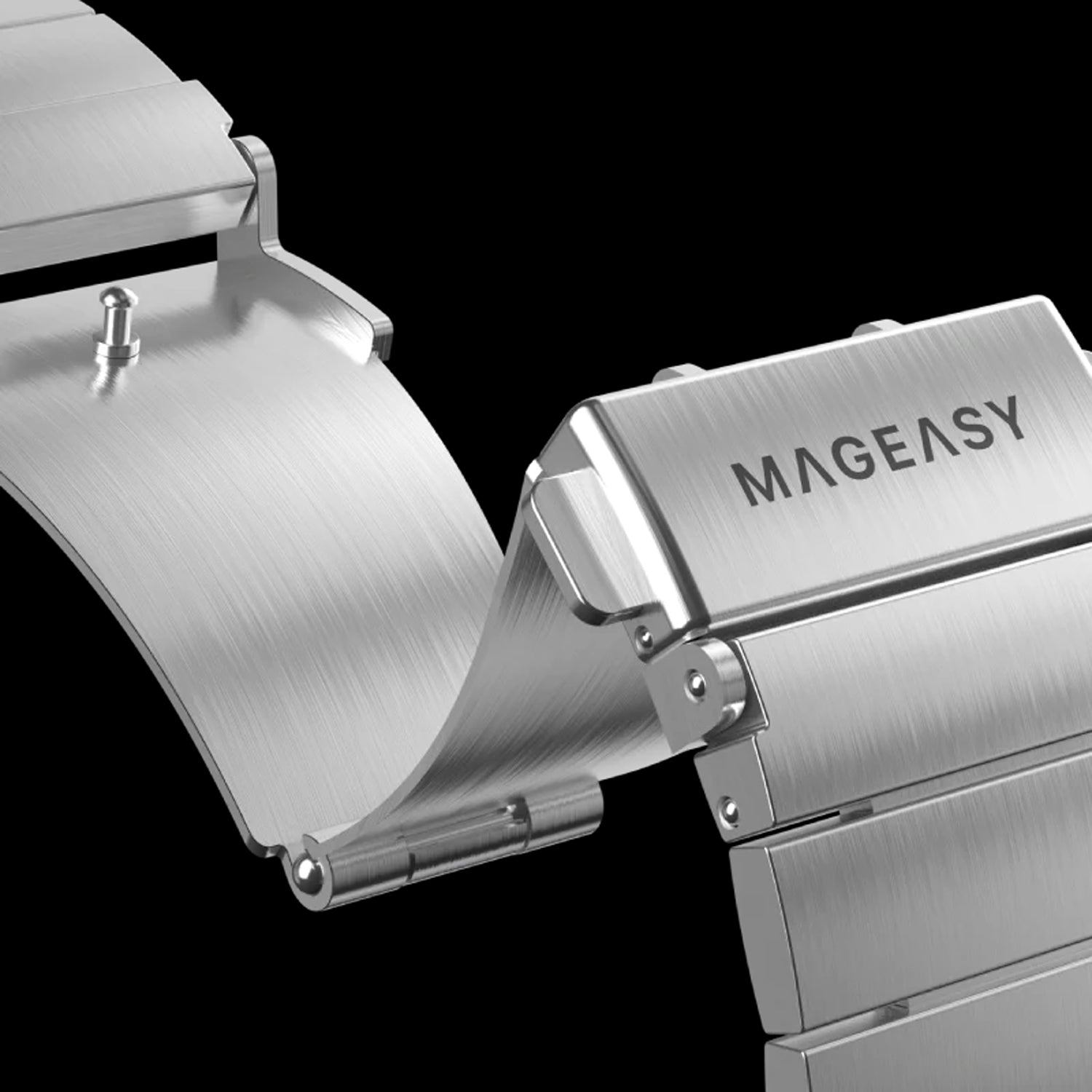 MagEasy Maestro Stainless Steel Watch Band for Apple Watch S4-S9 42/44/45/49mm