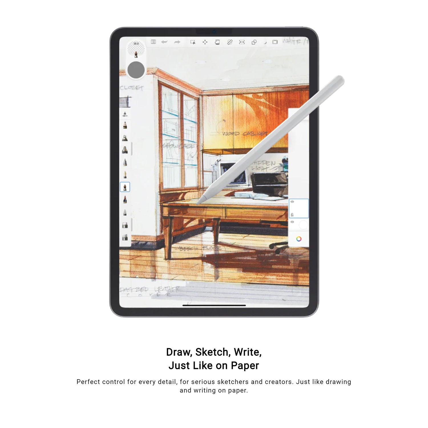 MagEasy EasyPaper Pro For 2022-2018 iPad Pro 11" & 2022-2020 iPad Air 10.9", Transparent
