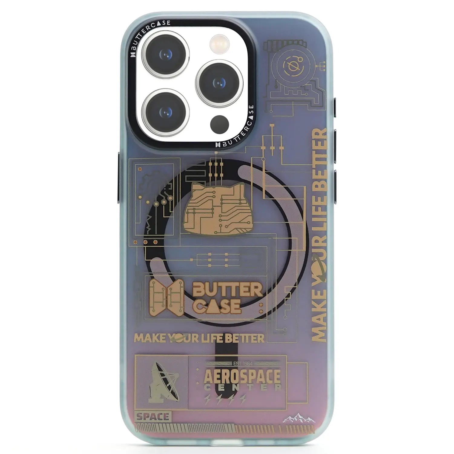 BUTTERCASE Mars-Mission Series Protective Case For iPhone 15 Pro 6.1"/ 15 Pro Max 6.7"