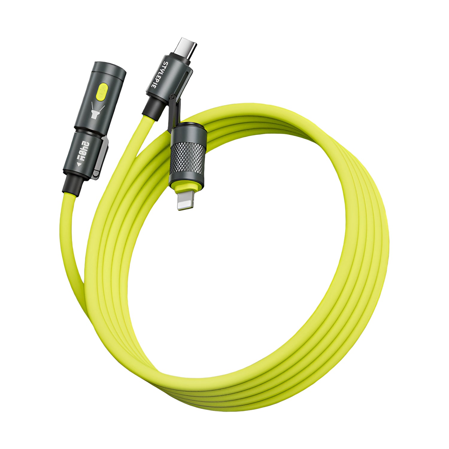 【ONE2WORLD SELECTION】STYLEPIE C82-L 240W Fast Charging LED Lighting Cable