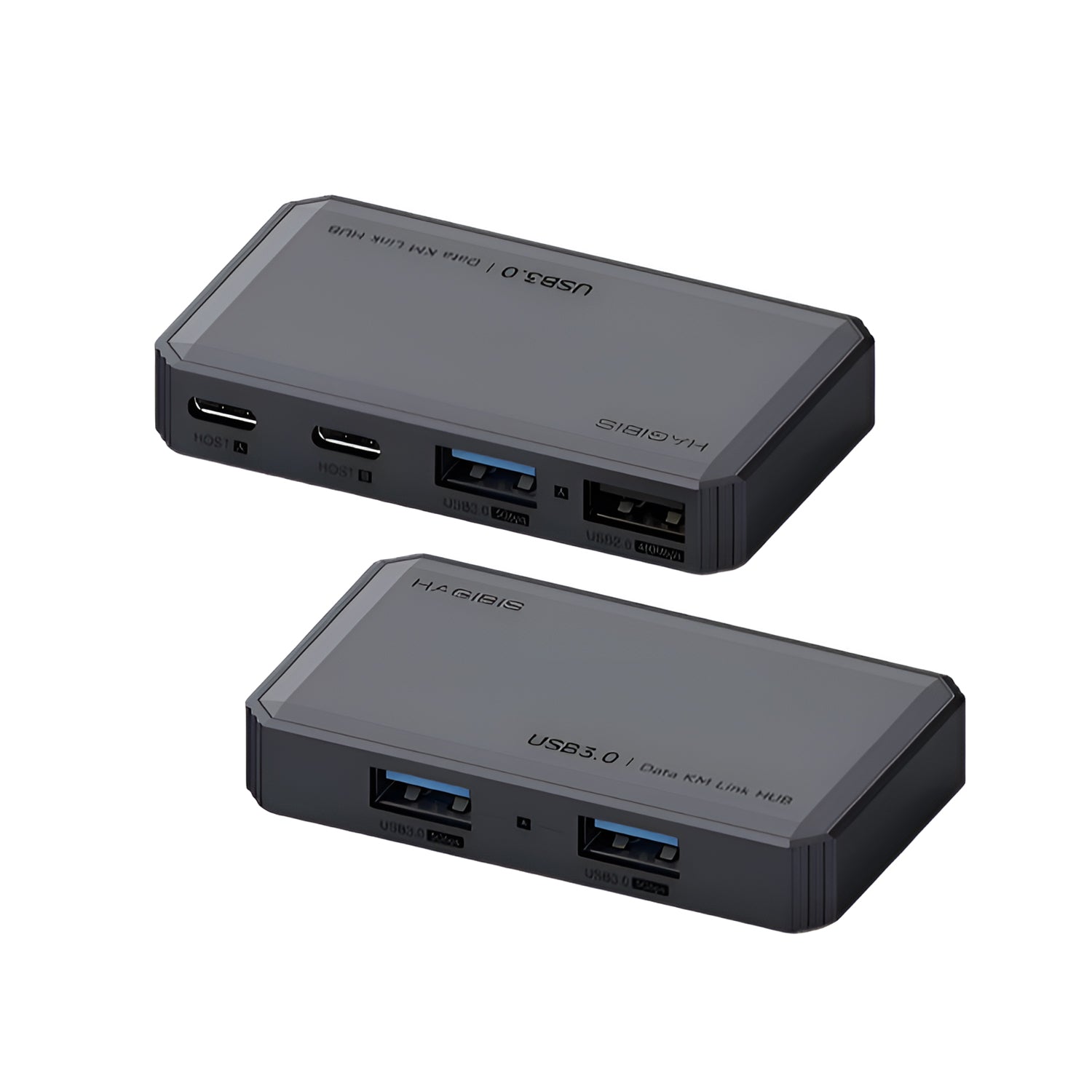 HAGiBiS WM01 KM Sharing USB3.0 Data Link Hub