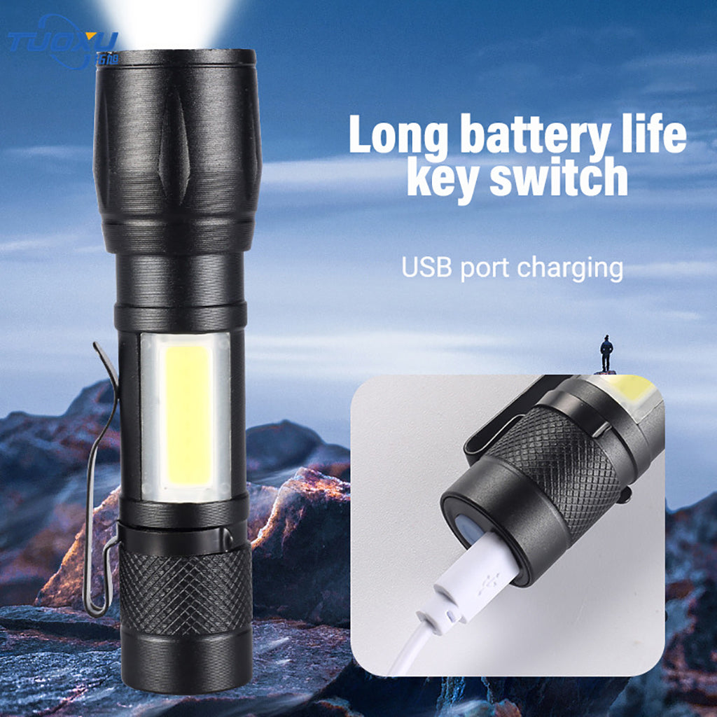 O2W SELECTION Mini Flashlight, Black