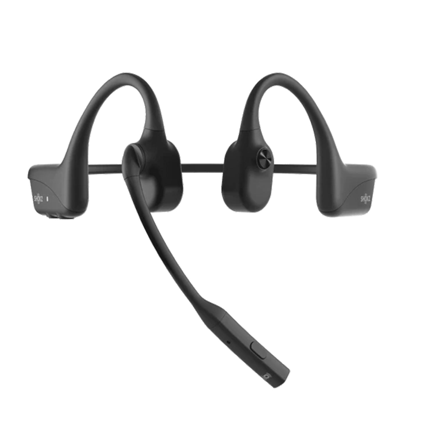 SHOKZ Opencomm 2 UC Open-Ear Bluetooth Headphones, 7th Generation Bone Conduction Technology With Adjustable Microphone