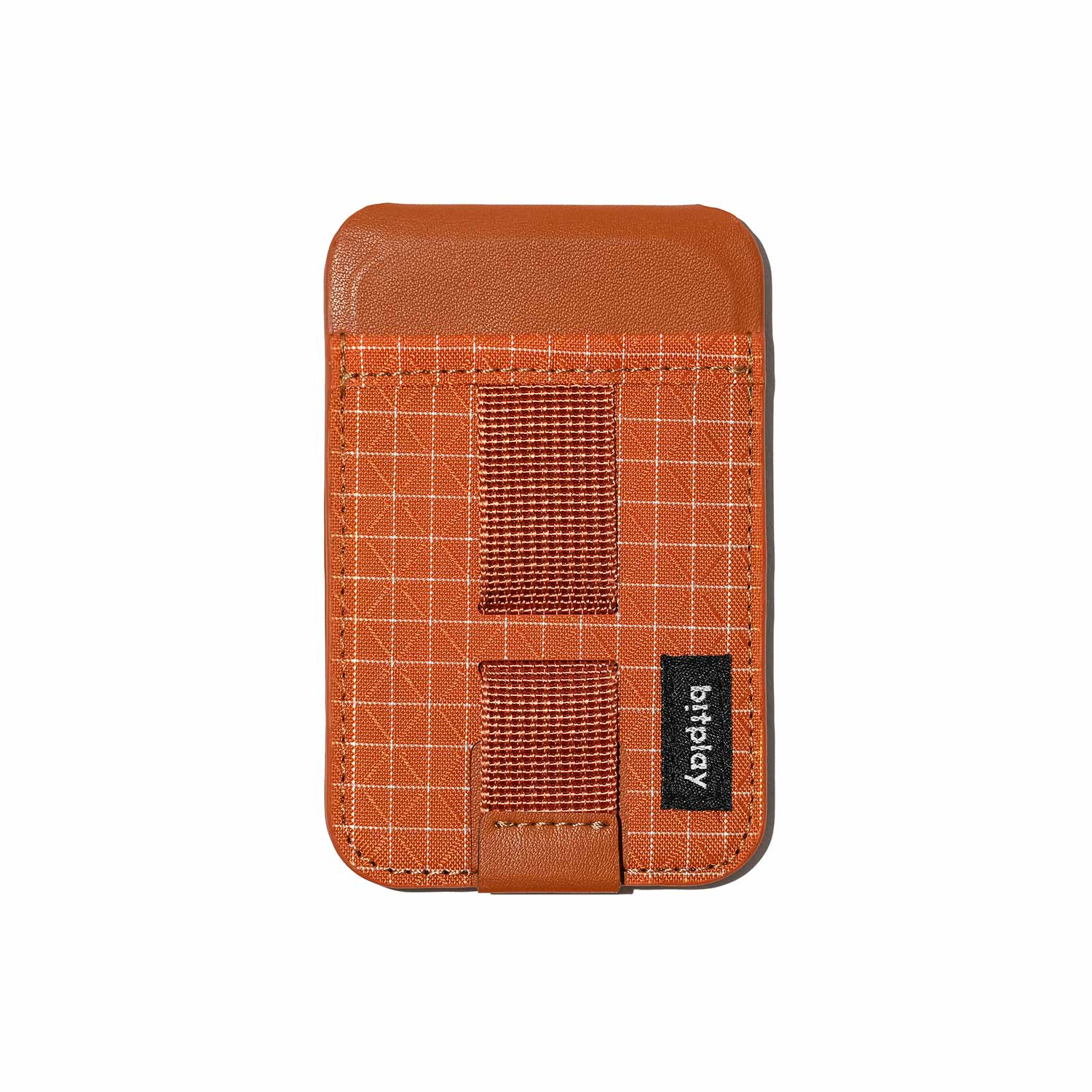 Bitplay Magnetic Wallet Stand V2 Multi-angle Card Holder with Hand-held Woven Strap, Up to 3 Cards