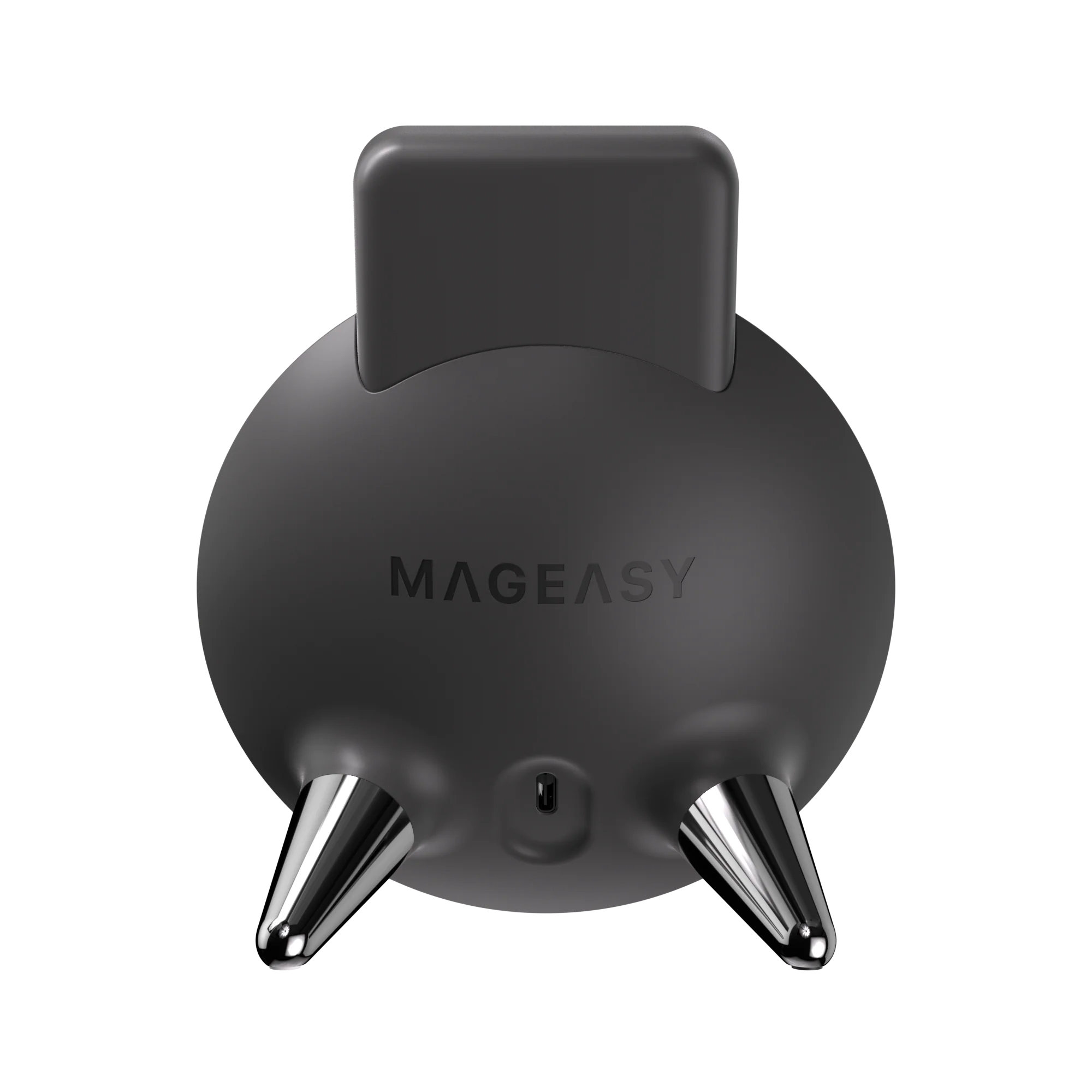 MagEasy Portal 2-in-1 5000mAh MagSafe Power Bank with Charging Stand for iPhone Seires with MagSafe / MagSafe Case, Black