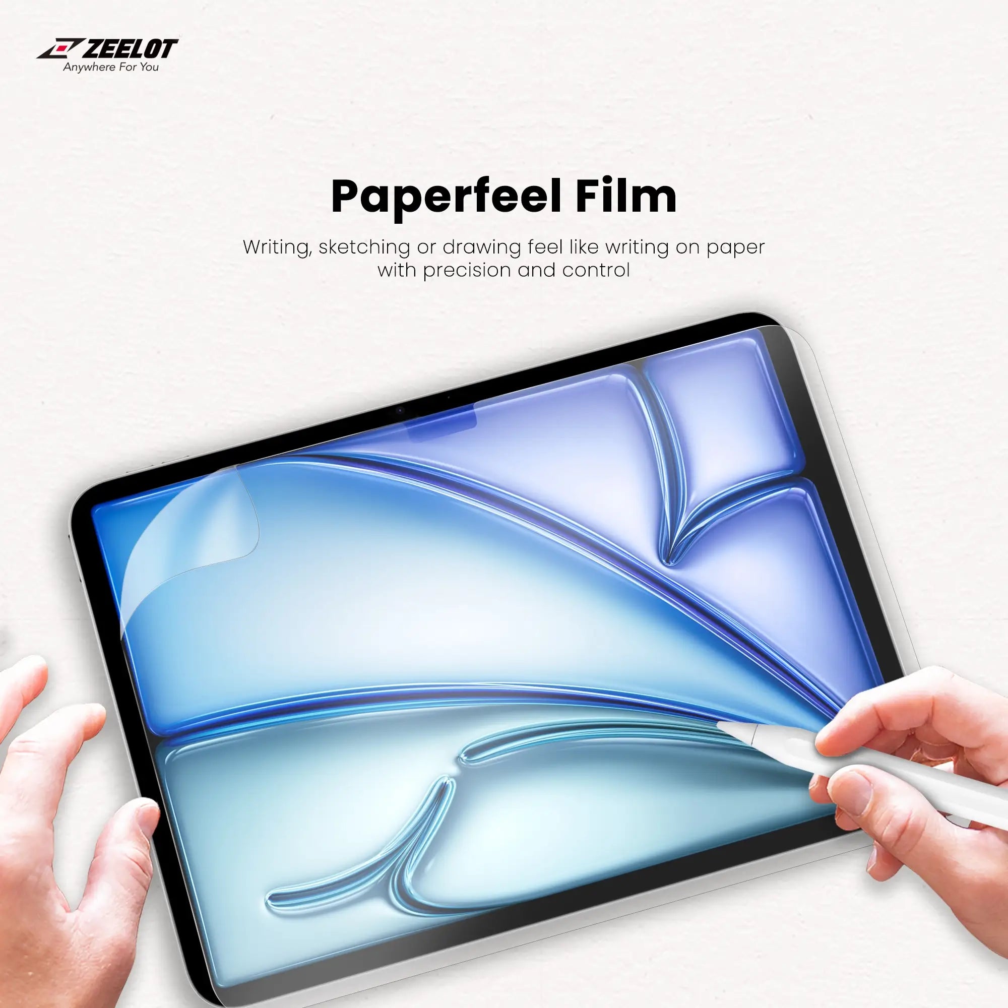 ZEELOT Paper Like Screen Protector for iPad Air (2024)