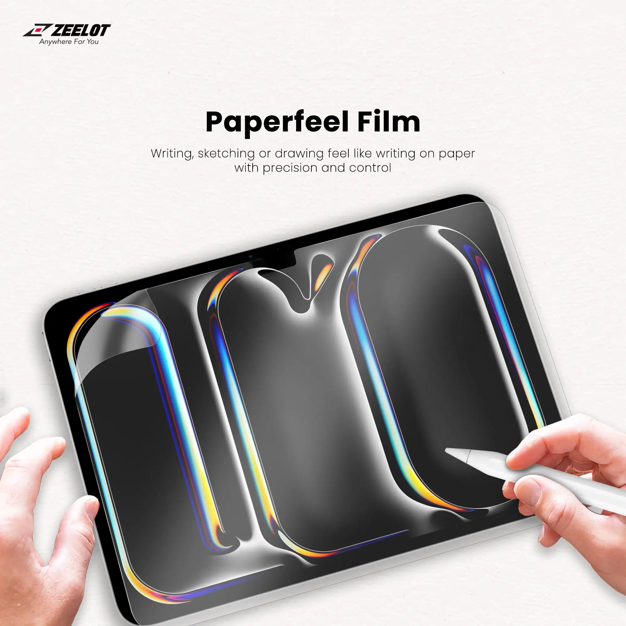 ZEELOT Paper Like Screen Protector for iPad Pro (2024)