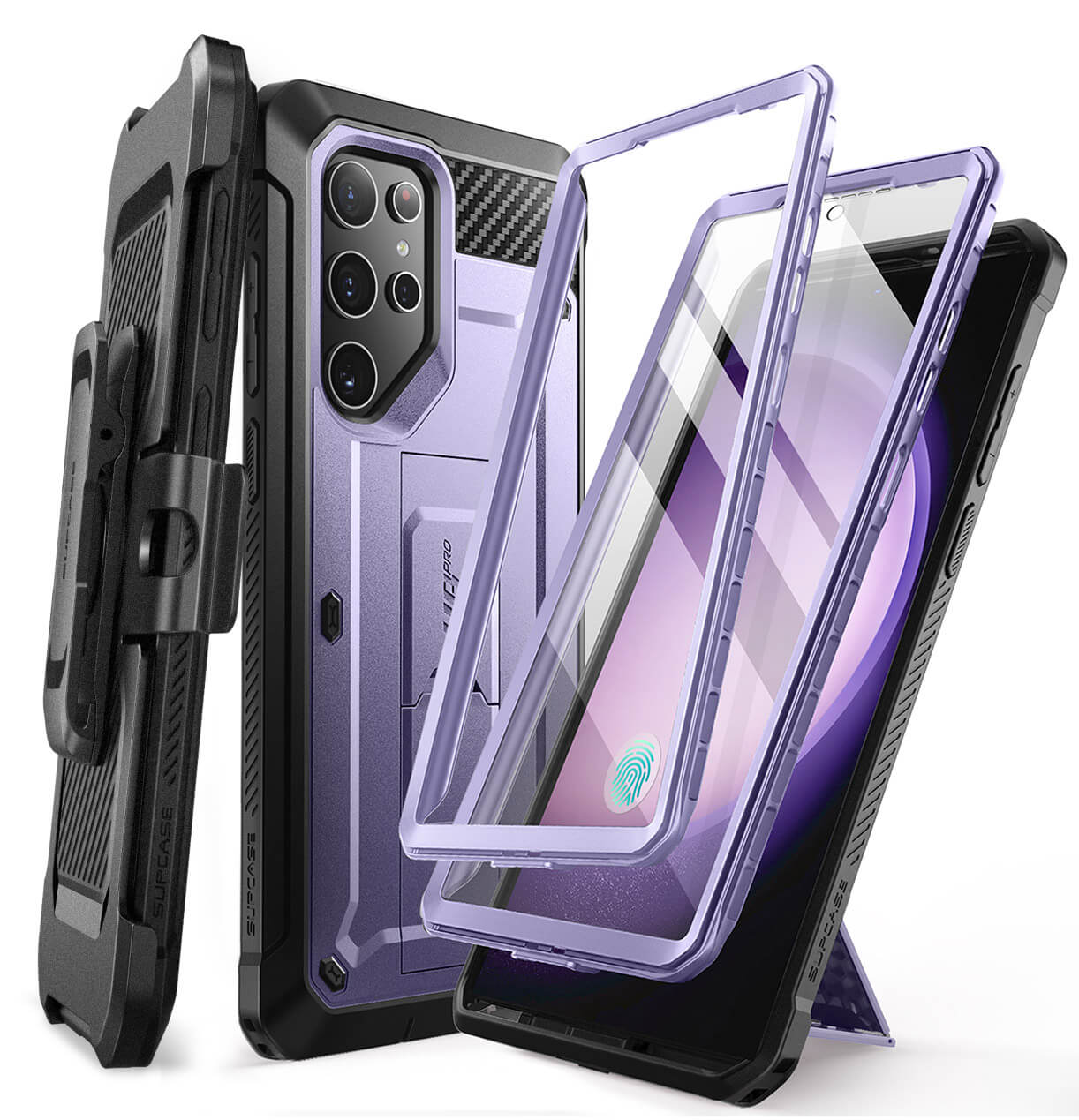 Supcase Unicorn Beetle Pro for Samsung Galaxy S24 5G Series(With 2 Set Build-in Screen Protector)