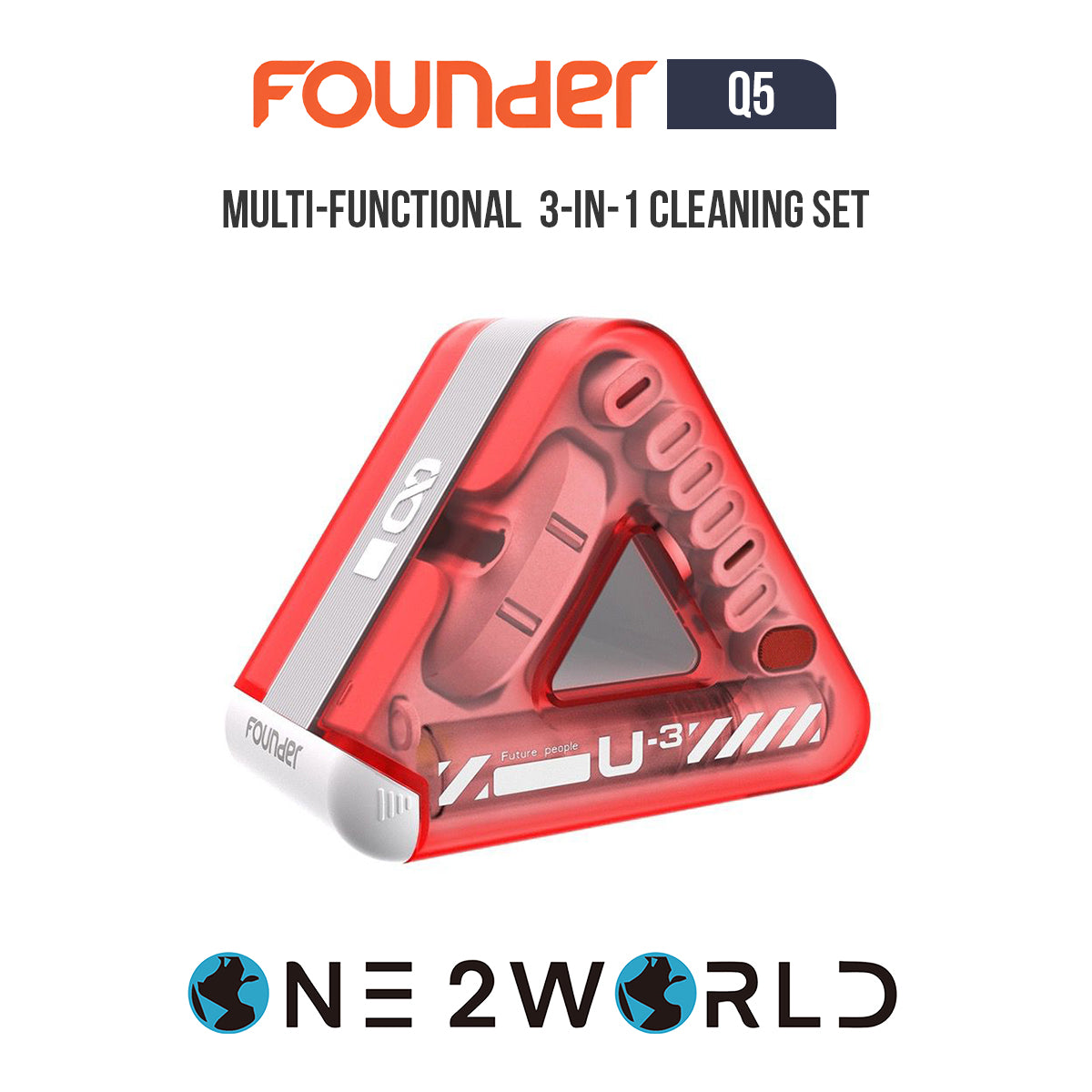 O2W SELECTION FOUNDER Q5 23-in-1 Multi-Functional Cleaning Set