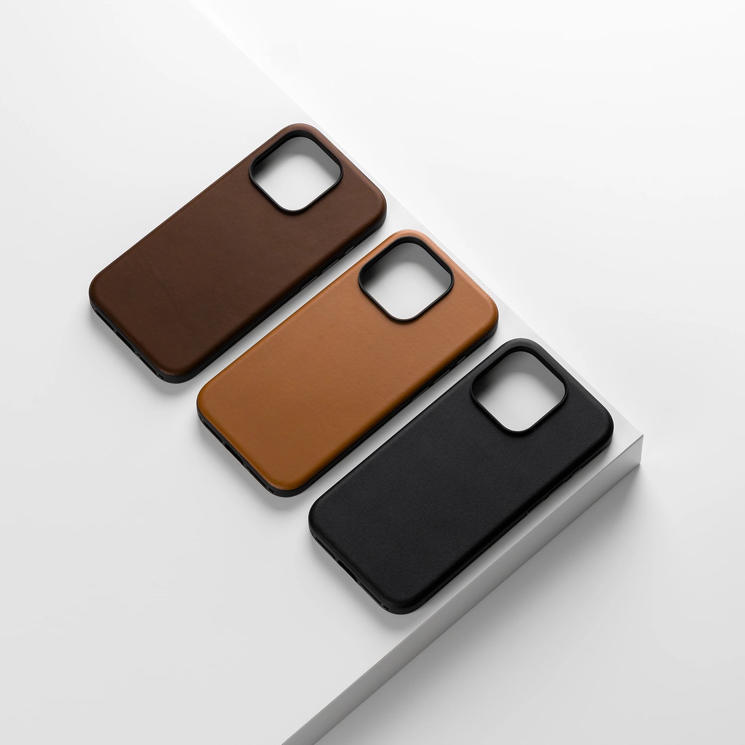 NOMAD Modern Leather Case for iPhone 15 Series By Nomad Leather