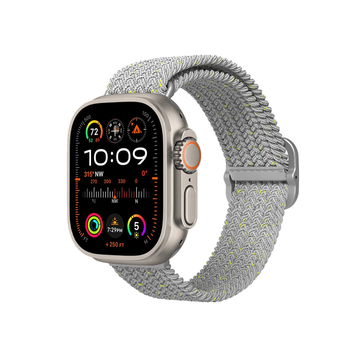 Stainless Steel Apple Watch Stone Strap Desert Stone Sport Band