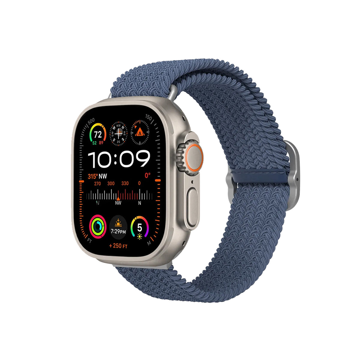 RhinoShield Braided Band for Apple Watch Series Ultra 2 / Ultra / 9/8 / 7 / SE / 3 [42/44 / 45 / 49mm & 38/40 / 41mm] [Apple Watch Strap]