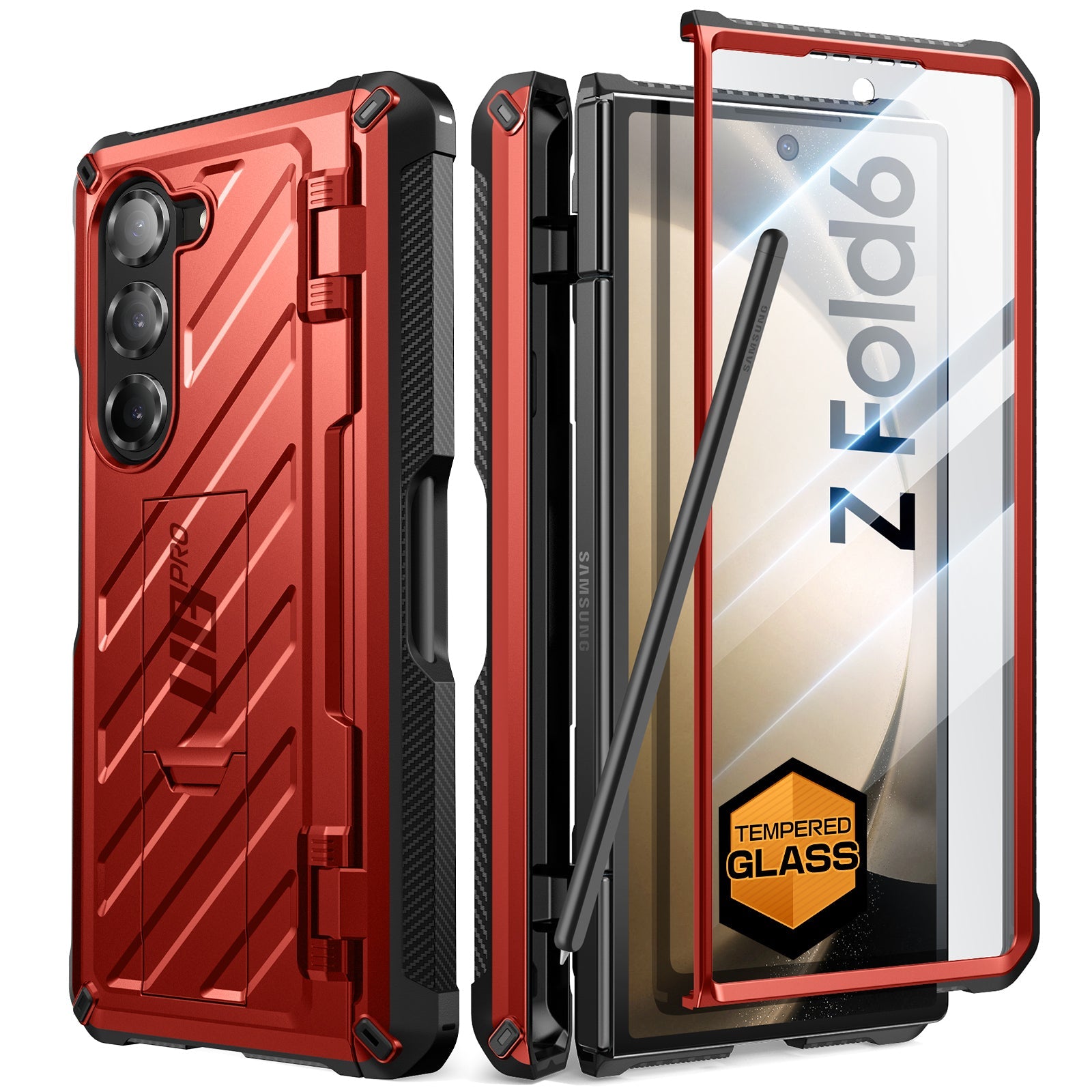 SUPCASE Unicorn Beetle Pro Series Case for Samsung Galaxy Z Fold 6 5G (2024), Full-Body Dual Layer Rugged Protective Case with Built-in Screen Protector