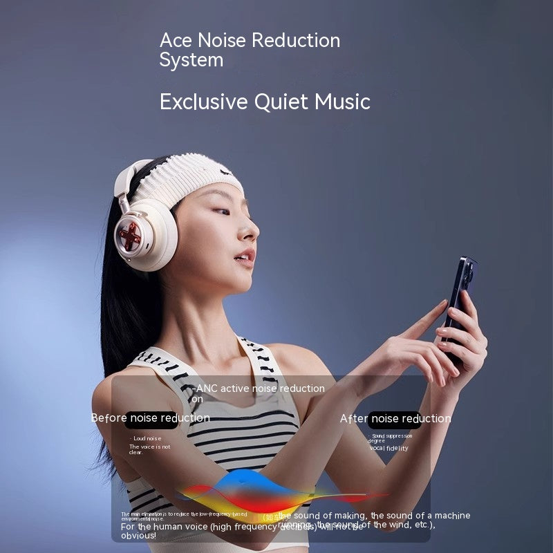 O2W SELECTION DMOOSTER D19 Bluetooth Noise-Canceling Headphones