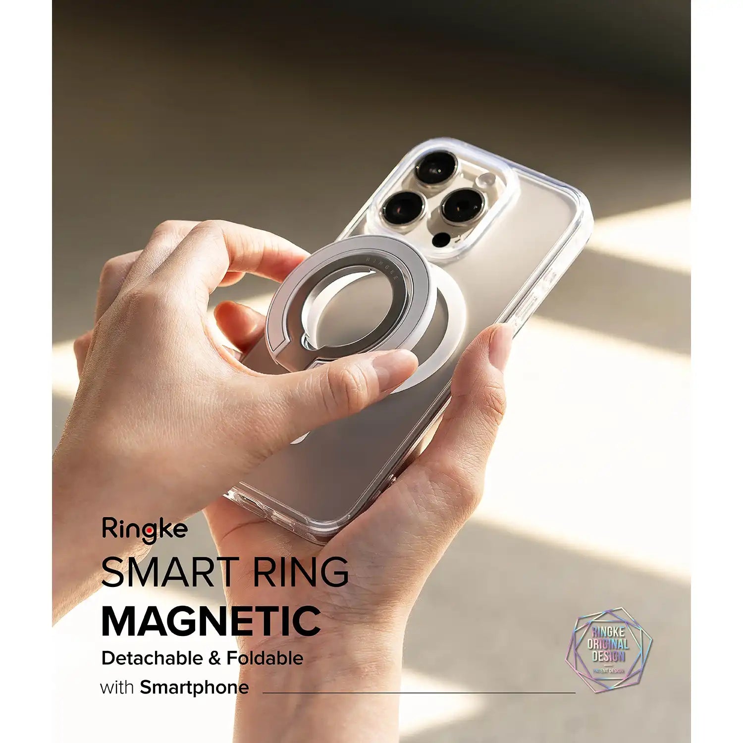 Ringke Smart Ring Magnetic, White