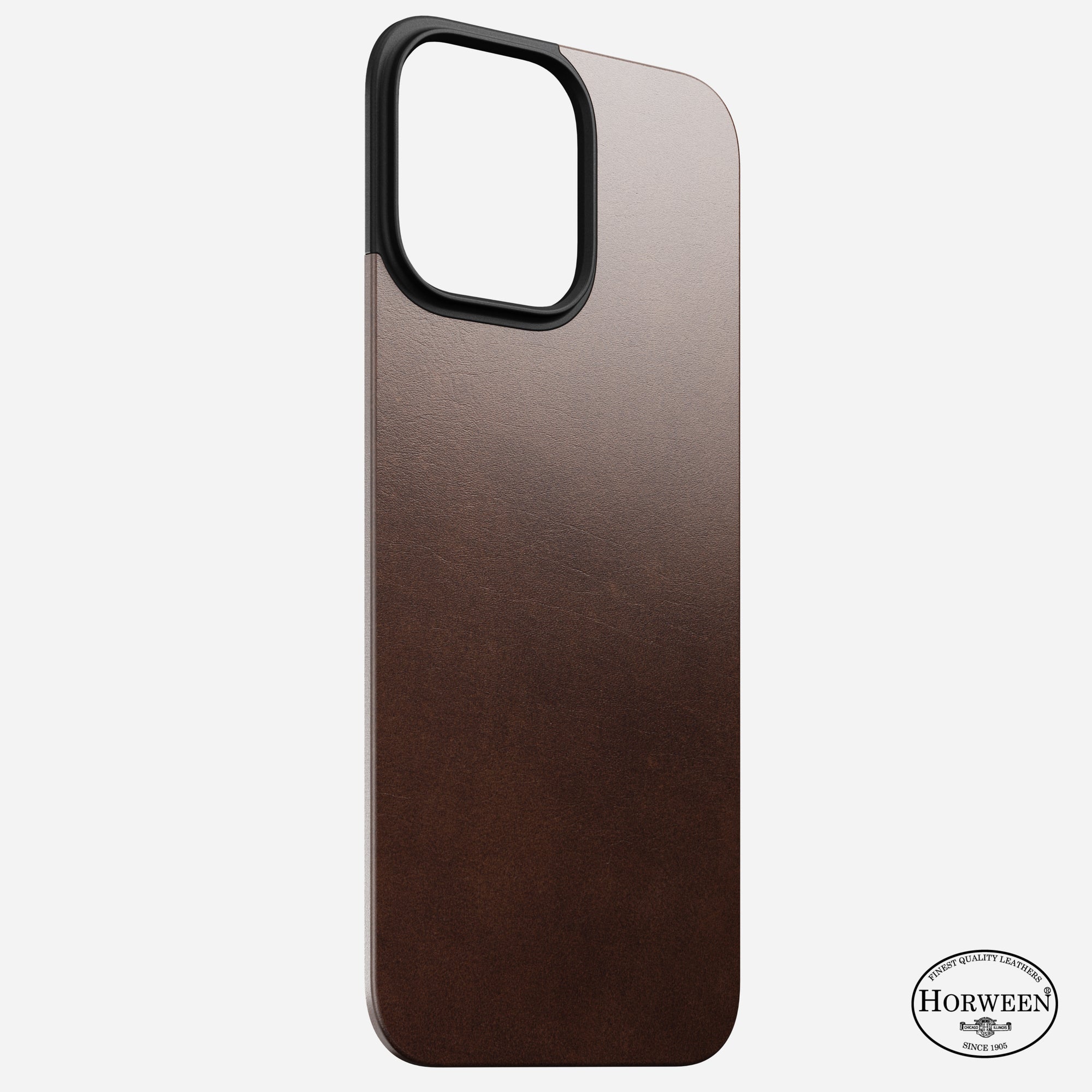 NOMAD Magnetic Leather Back Case with MagSafe Compatible for iPhone 16 Pro 6.3" / 16 Pro Max 6.9" By Horween® Leather