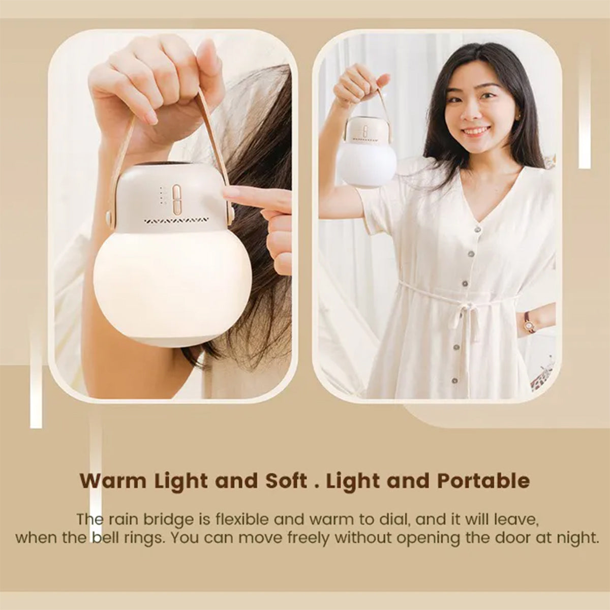 O2W SELECTION SOTHING Fun Portable Mosquito Repellent Lamp, White