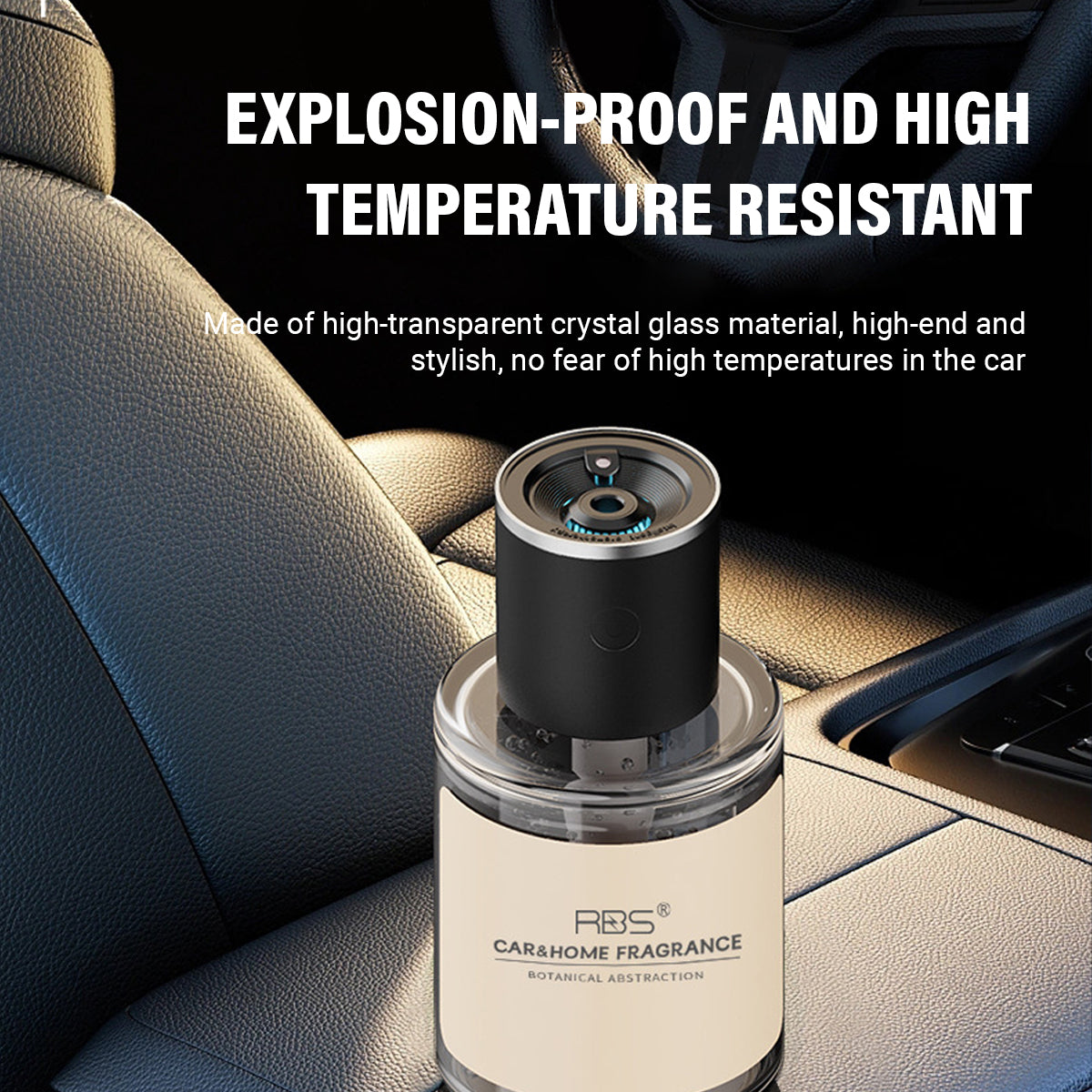 O2W SELECTION PH09 Smart Car Aromatherapy Diffuser