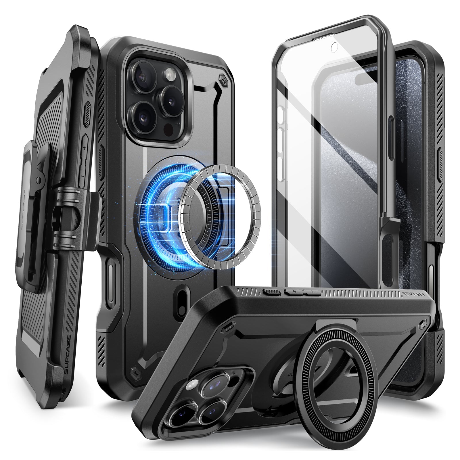 Supcase Unicorn Beetle MAG Pro Case for iPhone 16 Pro 6.3" / iPhone 16 Pro Max 6.9"