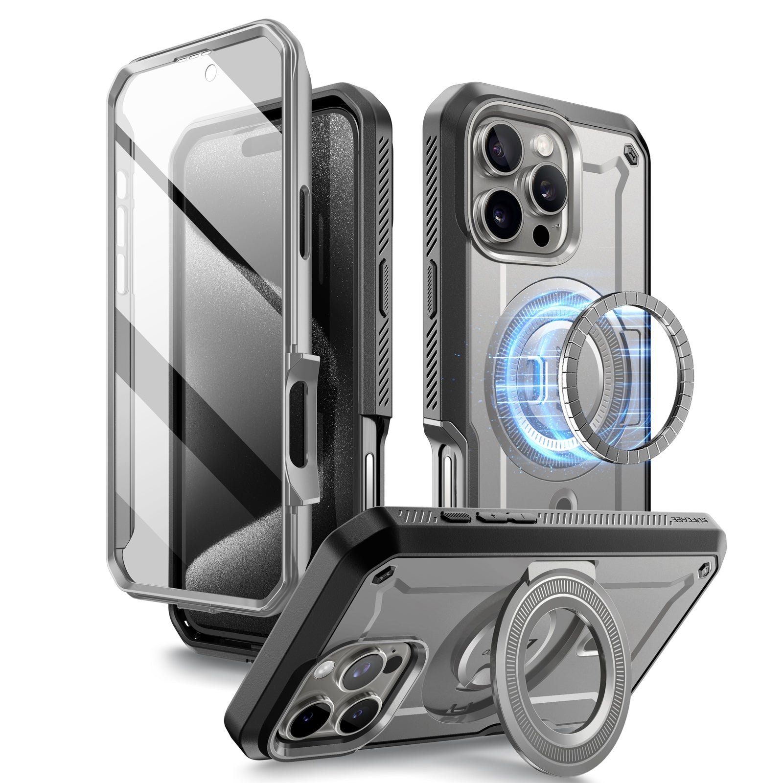 Supcase Unicorn Beetle MAG Pro Case for iPhone 16 Pro 6.3" / iPhone 16 Pro Max 6.9"