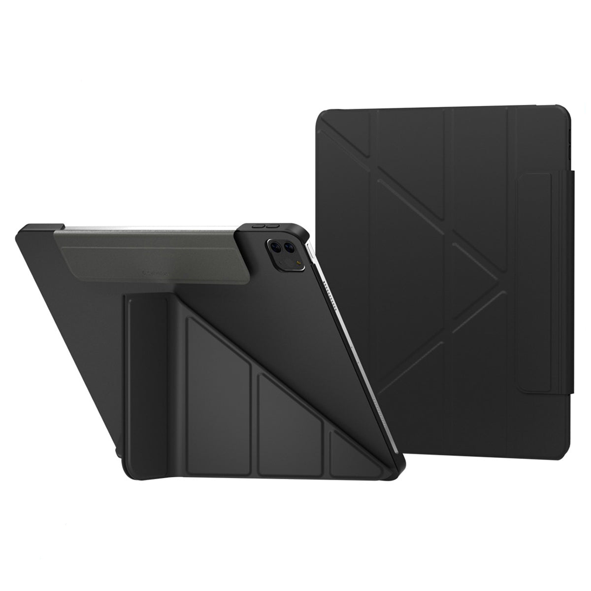 SwitchEasy Origami Protective Case for iPad Air 12.9"(2024) / iPad Pro 12.9"(2018-2022) Foldable Folio Cover with Stand, Magnetic Attachment, Slim Lightweight Design