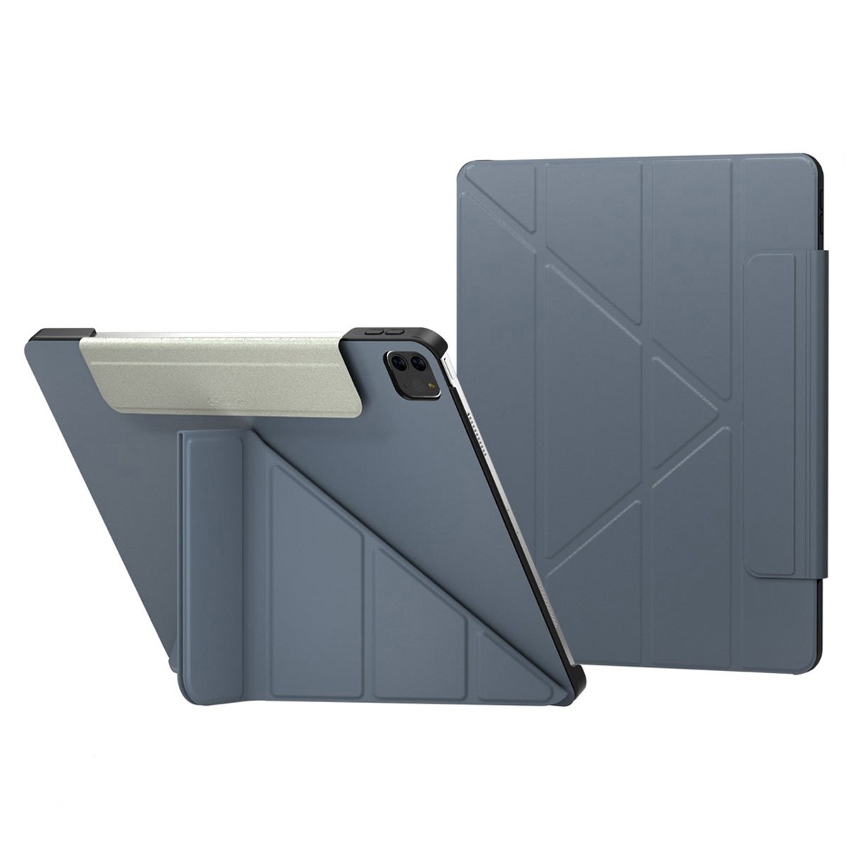 SwitchEasy Origami Protective Case for iPad Air 12.9"(2024) / iPad Pro 12.9"(2018-2022) Foldable Folio Cover with Stand, Magnetic Attachment, Slim Lightweight Design