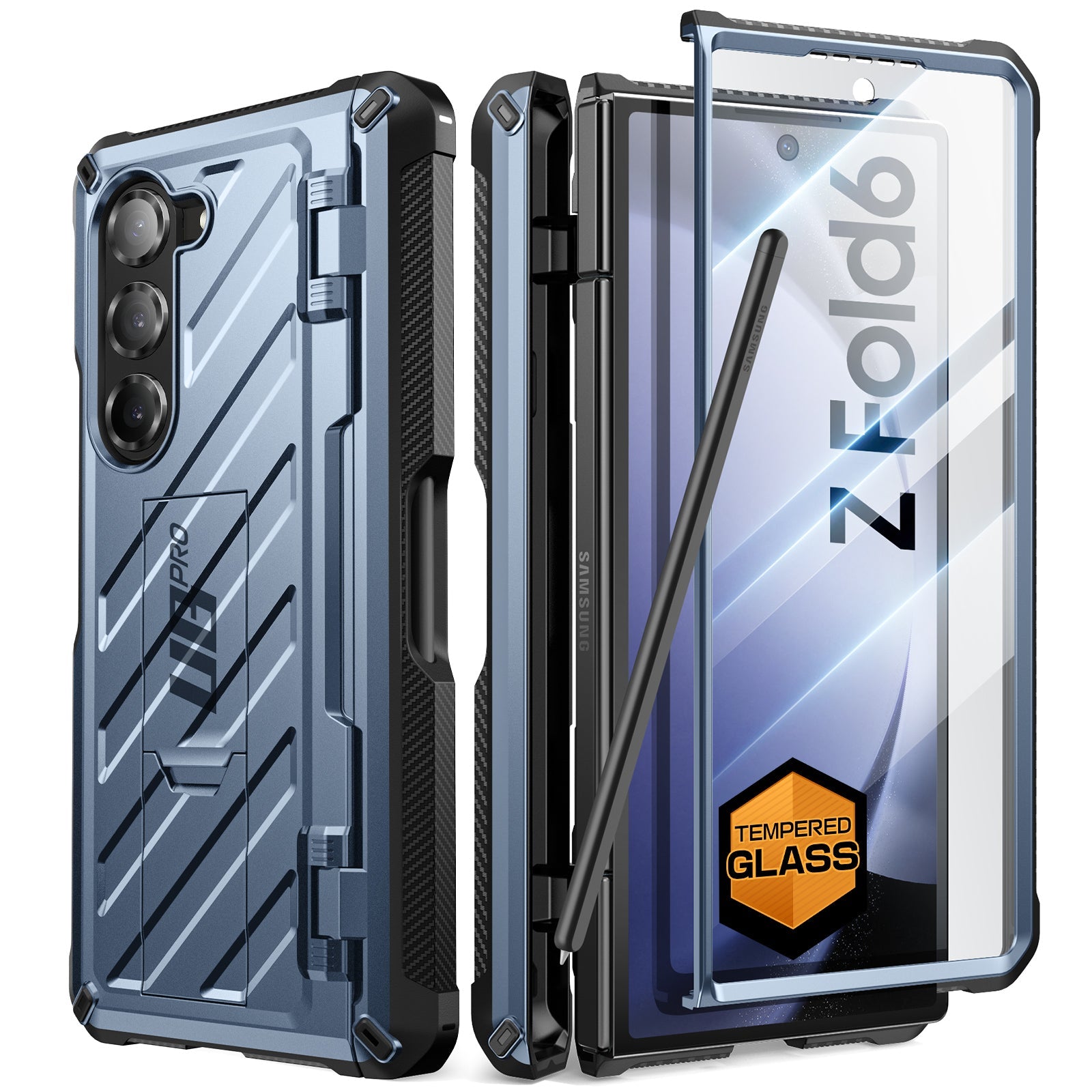 SUPCASE Unicorn Beetle Pro Series Case for Samsung Galaxy Z Fold 6 5G (2024), Full-Body Dual Layer Rugged Protective Case with Built-in Screen Protector