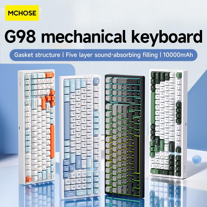 O2W SELECTION MCHOSE G98 Gasket Mount Customized Mechanical Keyboard
