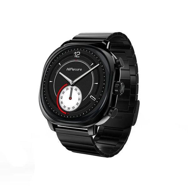 O2W SELECTION HIFUTURE AIX Luxury Stainless Steel SmartWatch