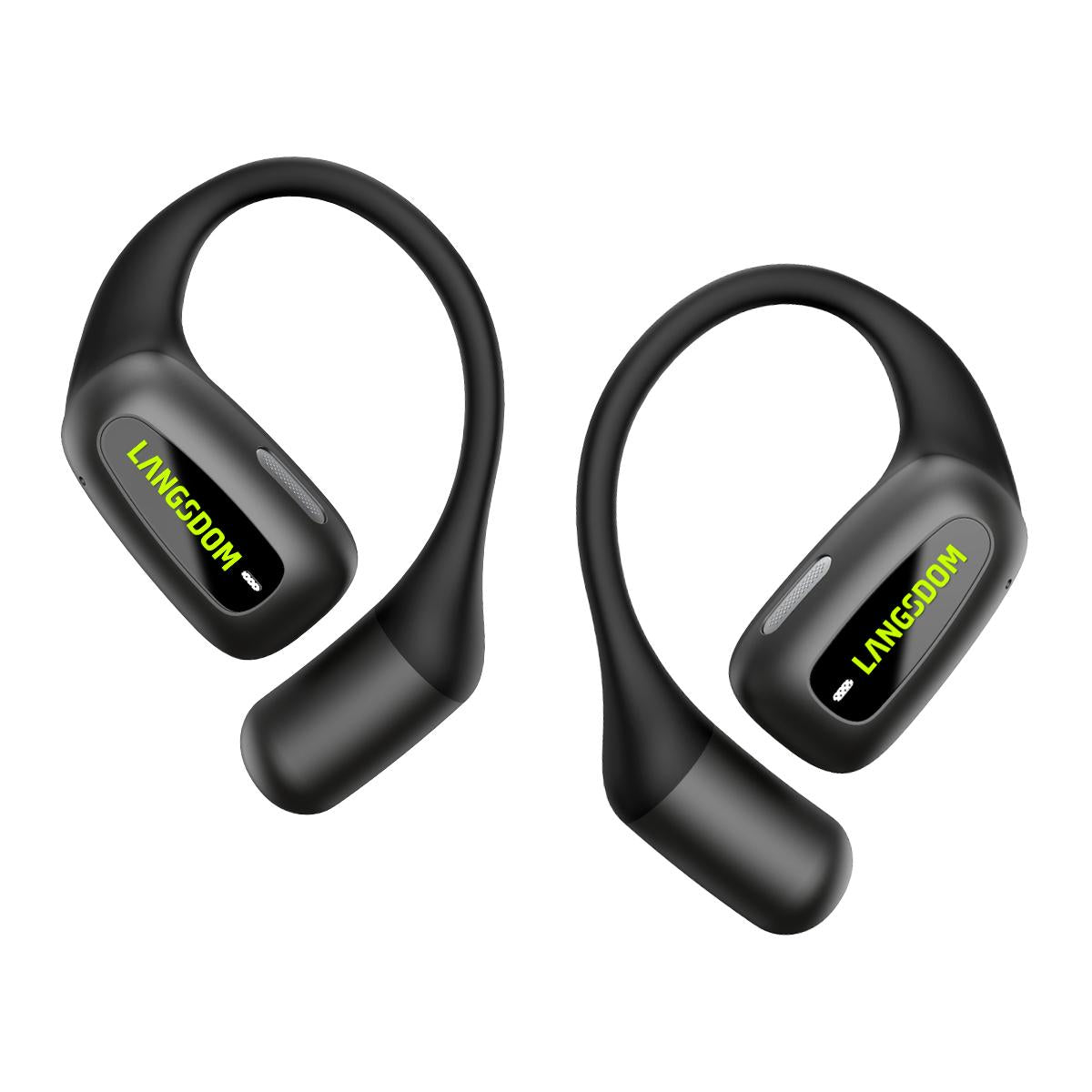 LANGSDOM AirFit TS15 Open Ear Washable Sports Bluetooth V5.4 Earbuds