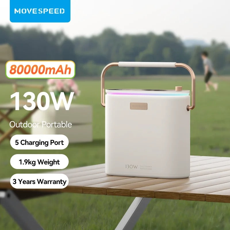 O2W SELECTION MOVESPEED 80000mAh Outdoor Power Supply