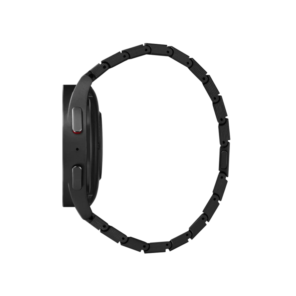 PITAKA Carbon Fiber Watch Band for Samsung Galaxy Watch - Modern, Black/Grey Twill