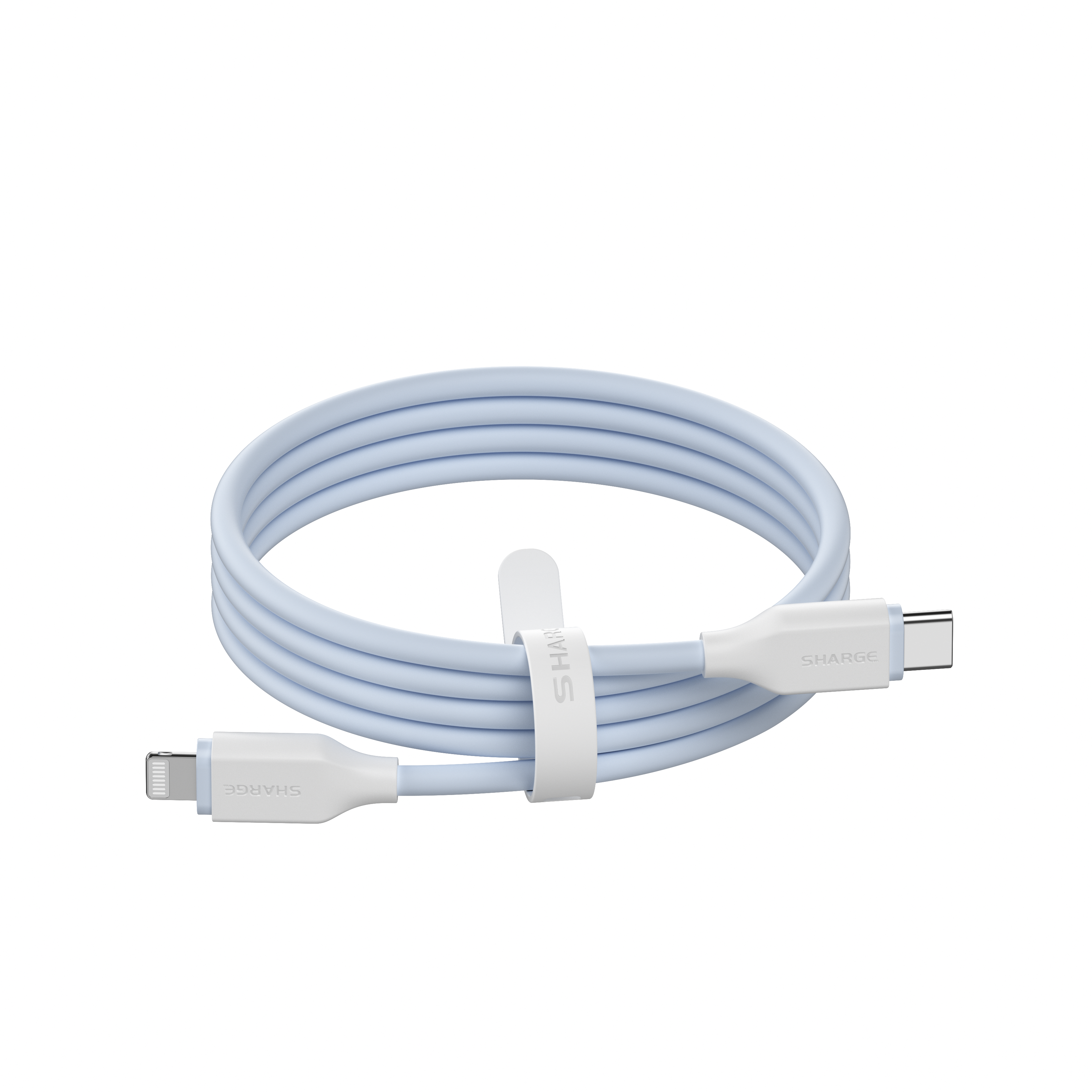 Shargeek USB-C to Lightning MFI Highly-elastic Silicone Cable 1.2M