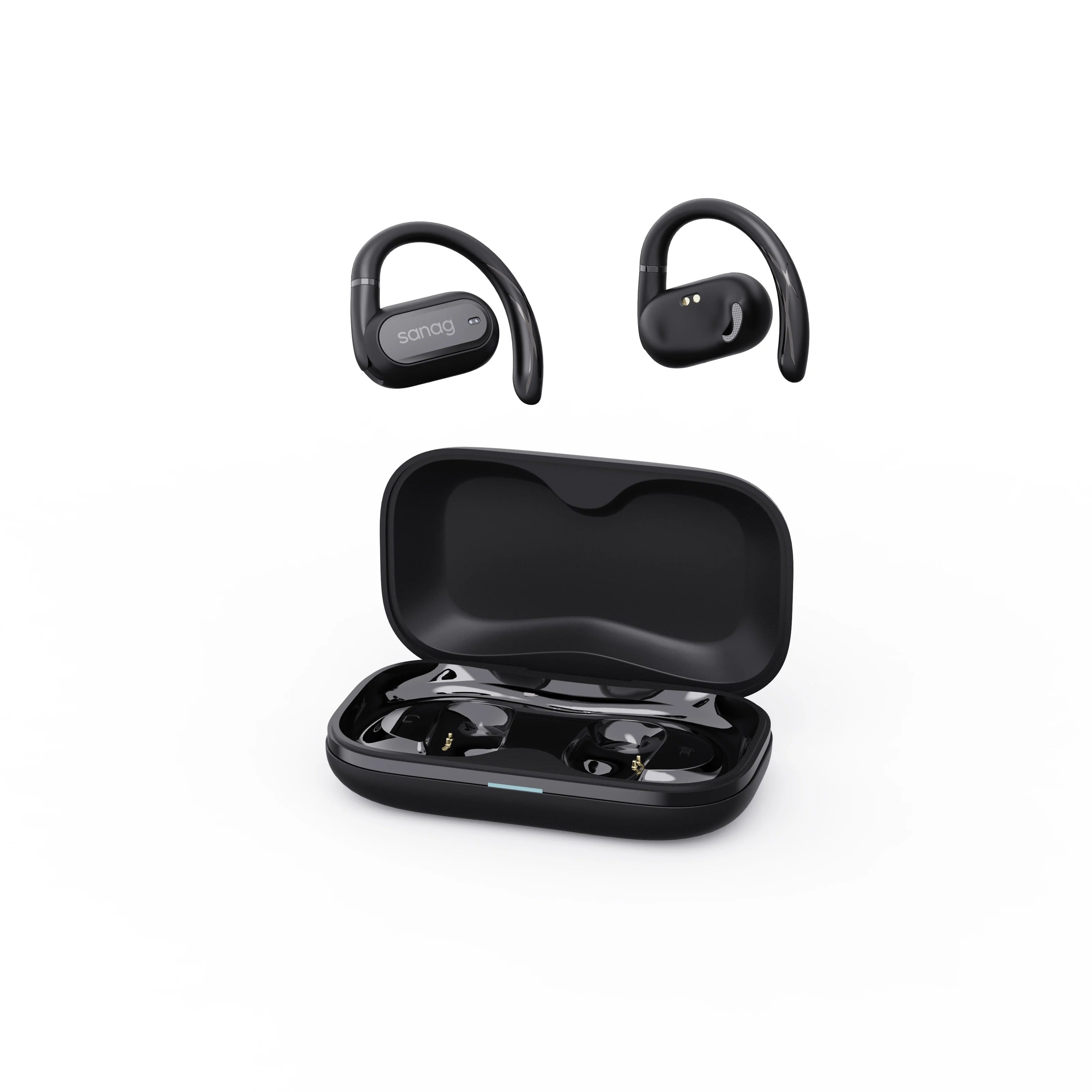 Sanag G36S Open Ear OWS Wireless Earphone 360° Stereo Sound, Black