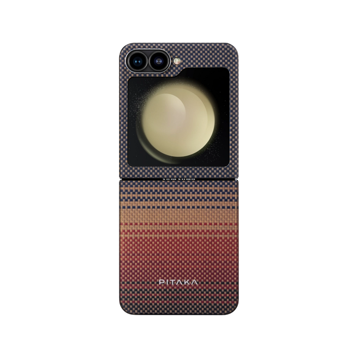 PITAKA MagEZ Case 5 for Samsung Galaxy Z Flip 6, Fusion Weaving