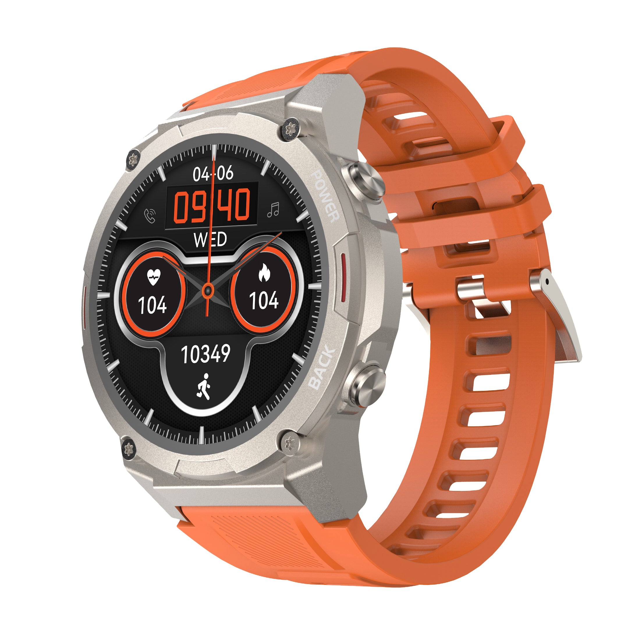 O2W SELECTION HIFUTURE FutureGo Mix2 Amoled Rugged Sports Smartwatch