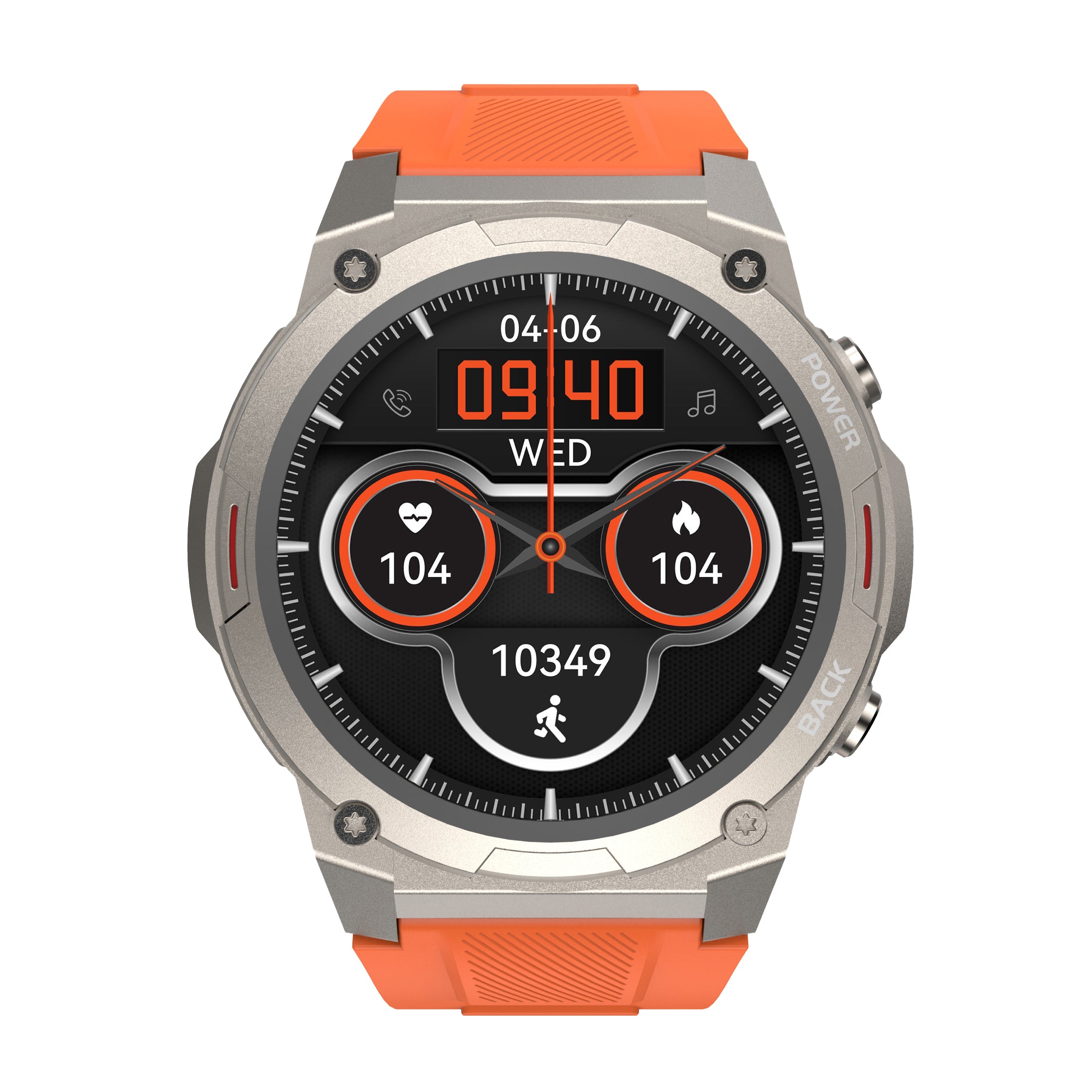 O2W SELECTION HIFUTURE FutureGo Mix2 Amoled Rugged Sports Smartwatch