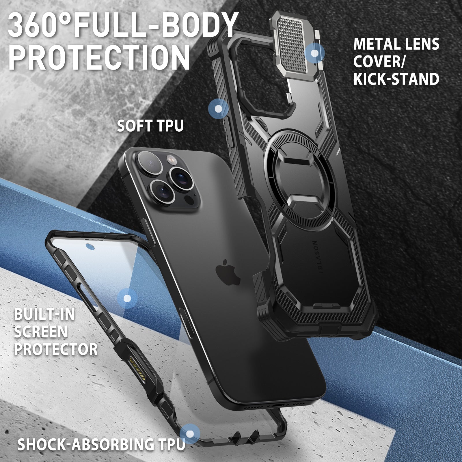 i-Blason Armorbox Case for iPhone 16 Series