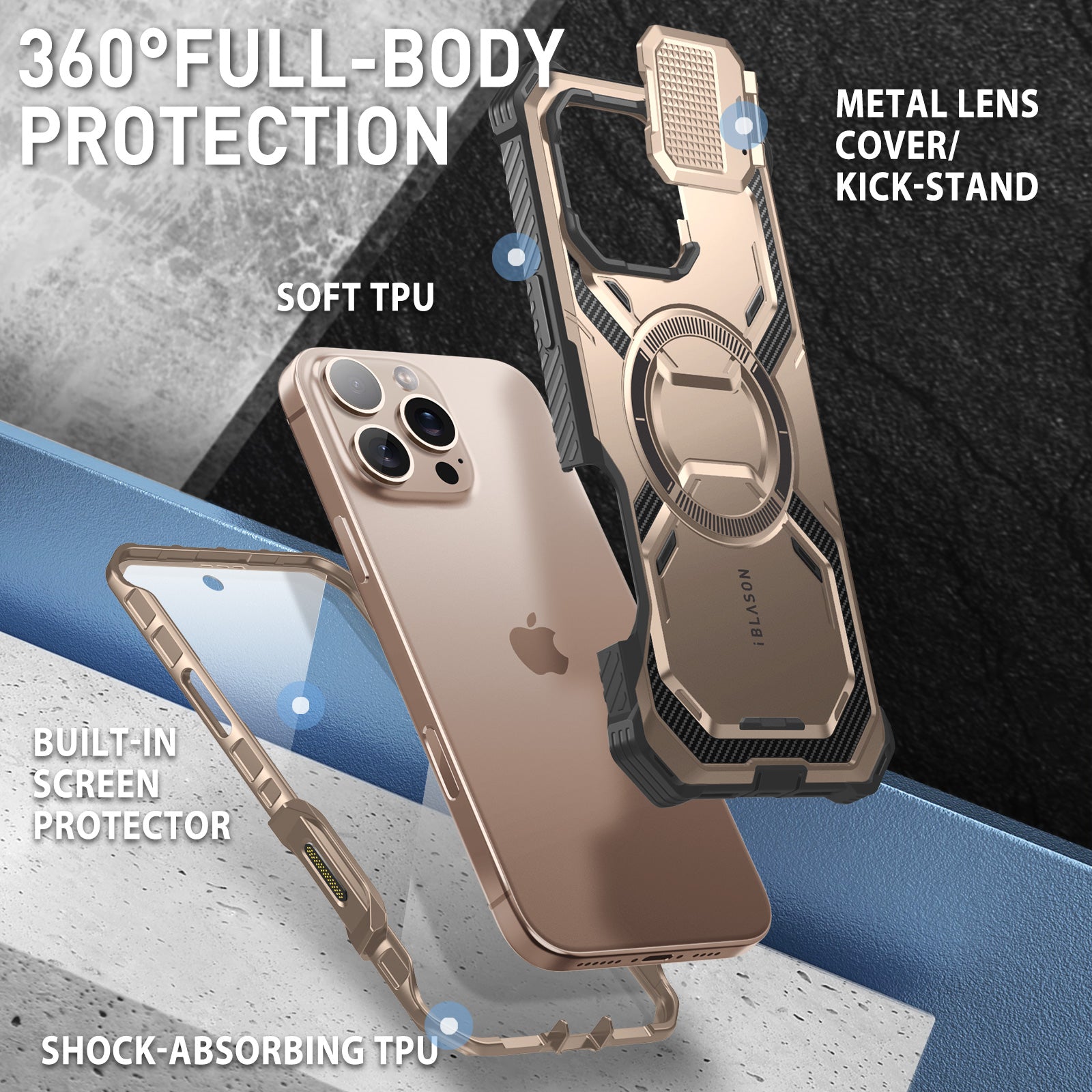 i-Blason Armorbox Case for iPhone 16 Series