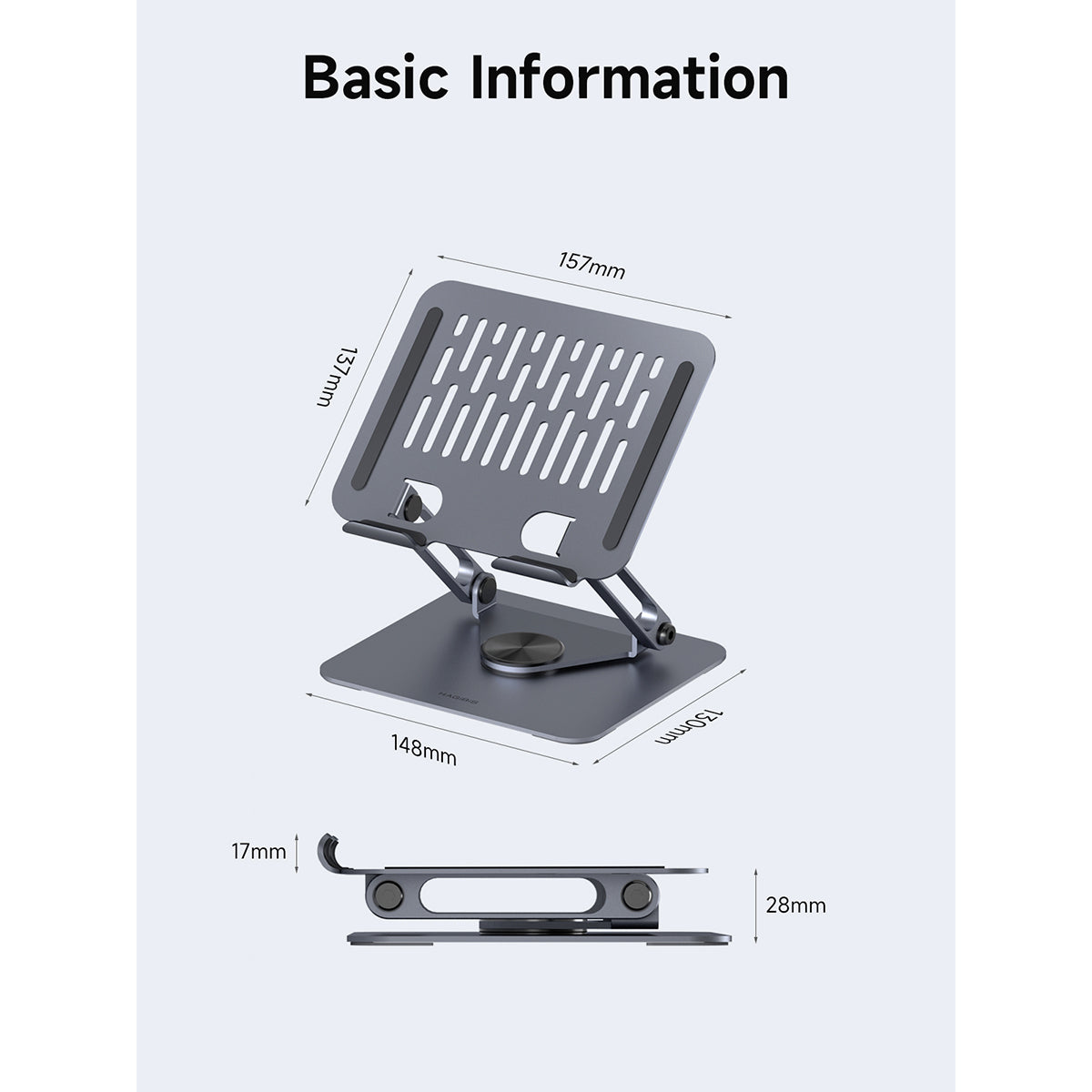 HAGIBIS IPS03 Tablet Stand with Hub