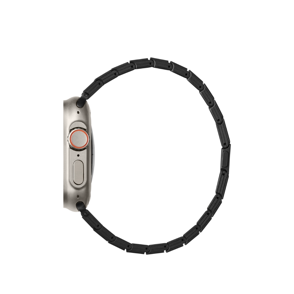 PITAKA Carbon Fiber Link Bracelet Band for Apple Watch 38/40/41 & 42/44/45/49mm