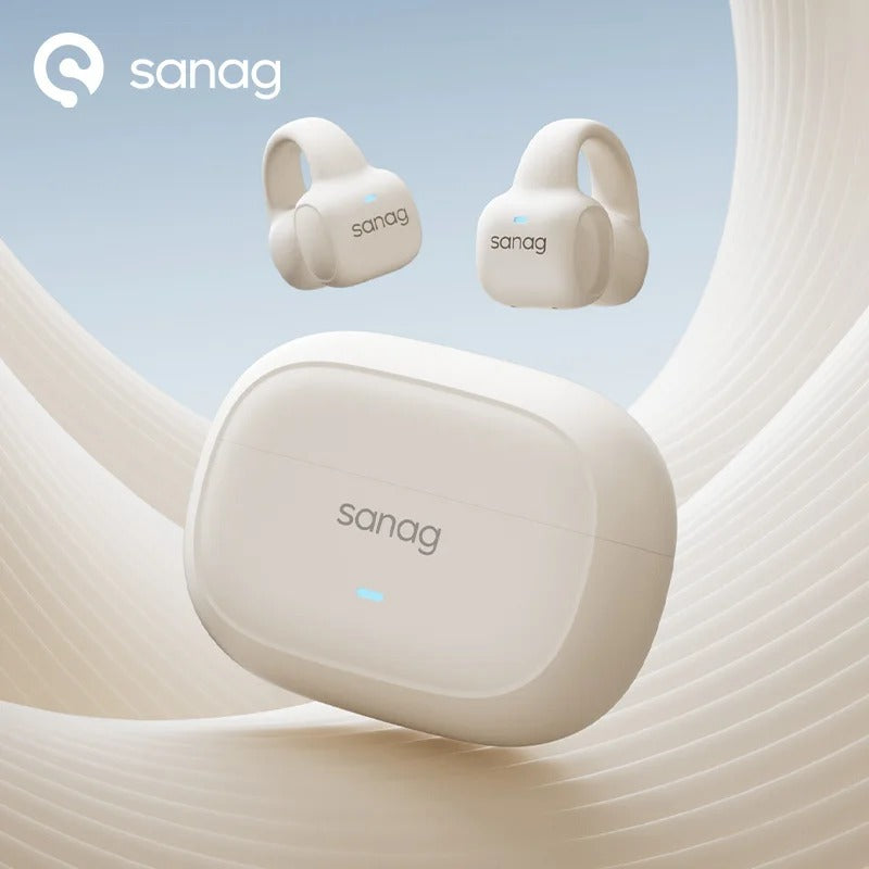 O2W SELECTION SANAG S-S3S Clip-on Air-Bone Conduction Sport Wireless Bluetooth Headphones