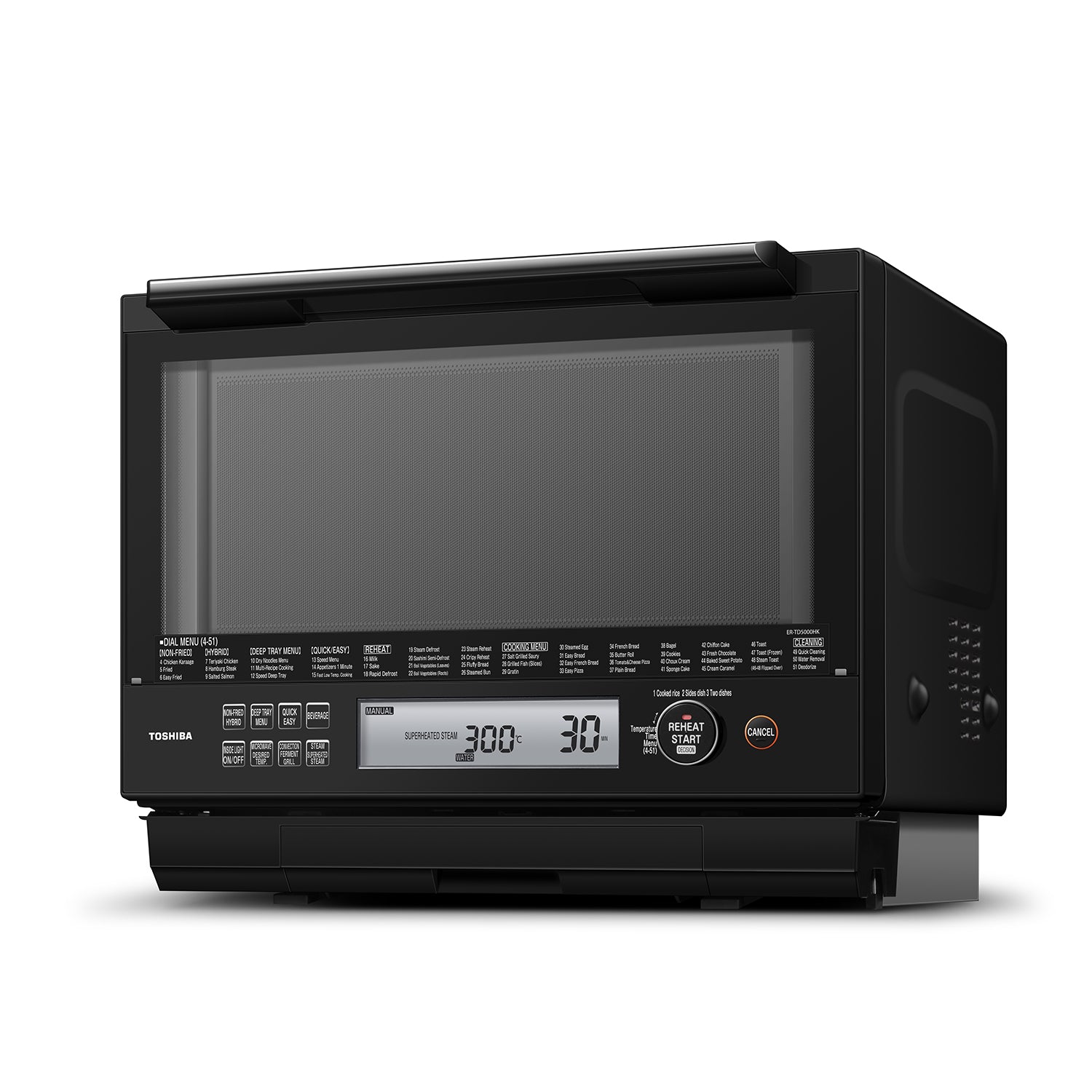 Toshiba 30L Superheated 350° Steam Microwave Oven, ER-TD5000SG(YK)