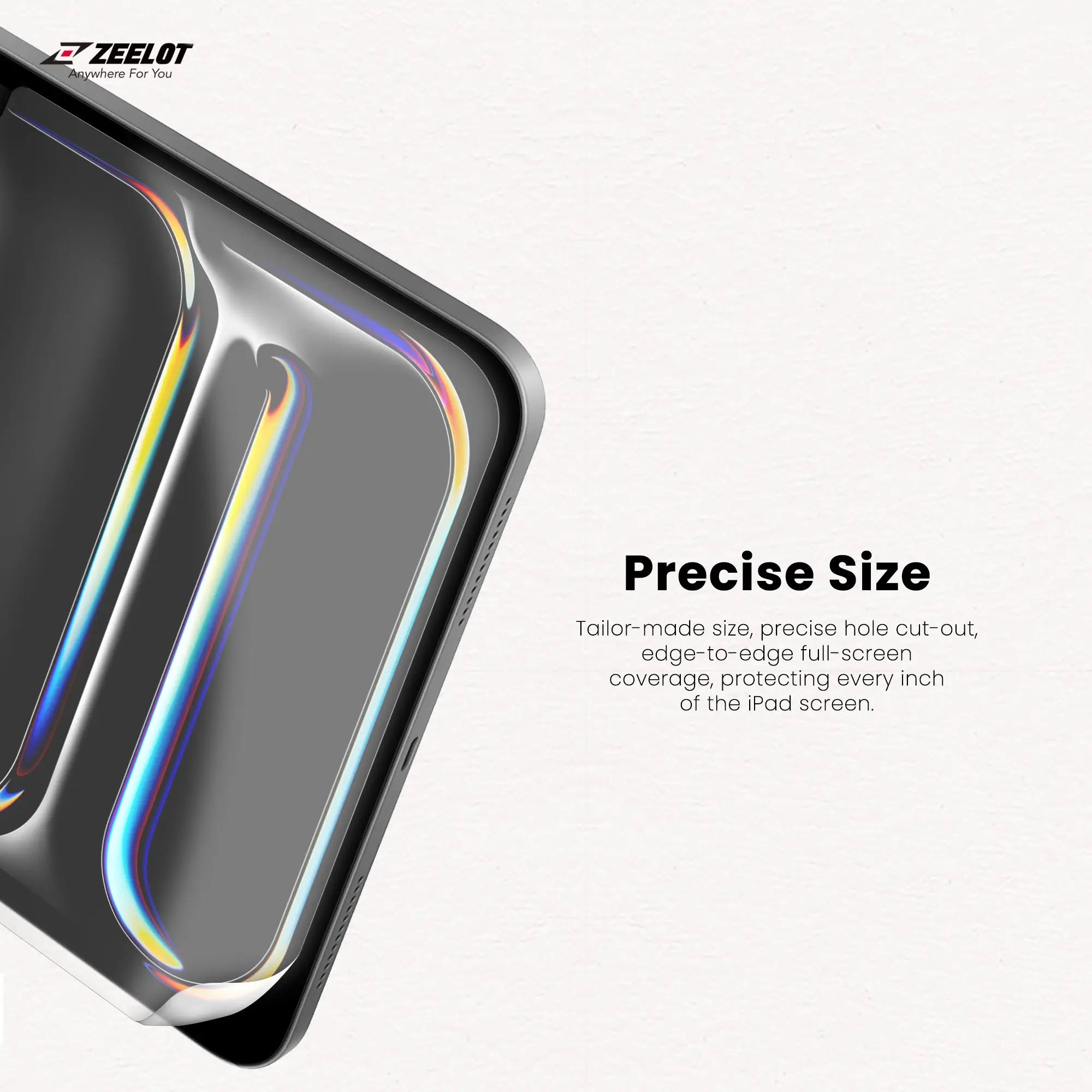 ZEELOT Paper Like Screen Protector for iPad Pro (2024)