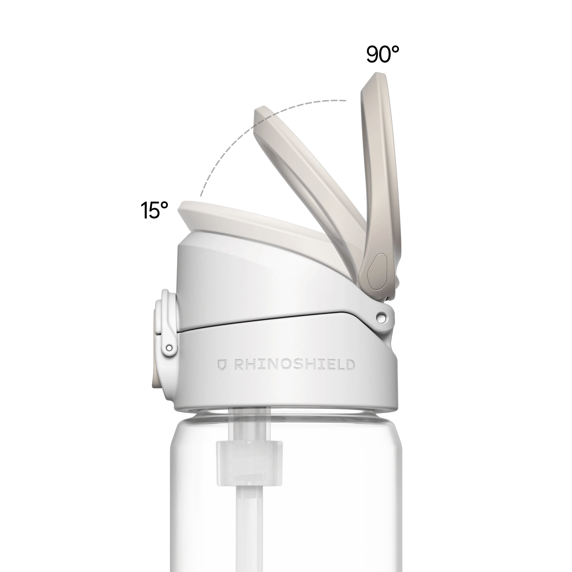 RHINOSHIELD AquaStand Tritan 800ml Water Bottle with Straw