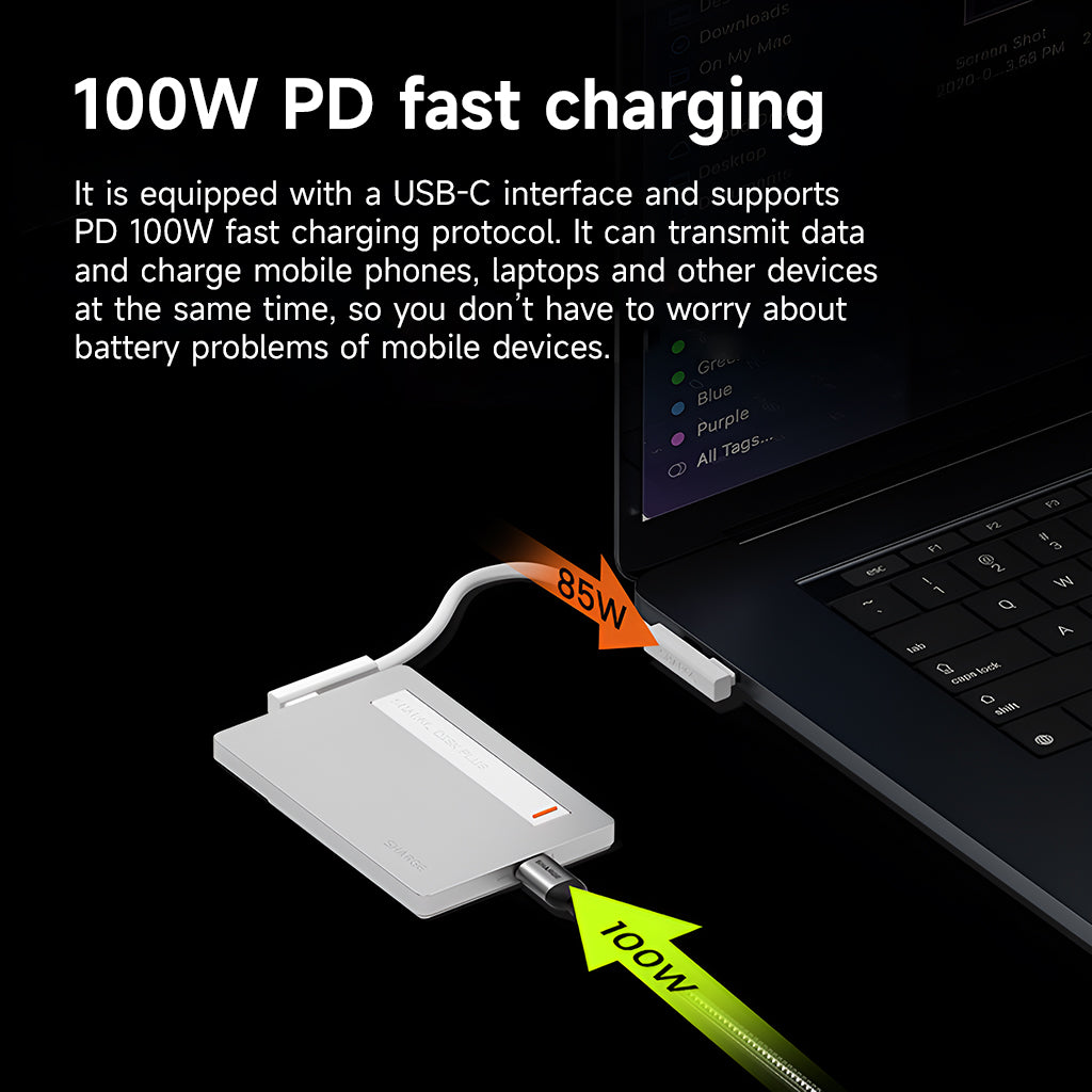 Shargeek Sharge Disk Plus M.2 NVMe SSD Enclosure with Active Cooling System Ultra-Slim Data Solution