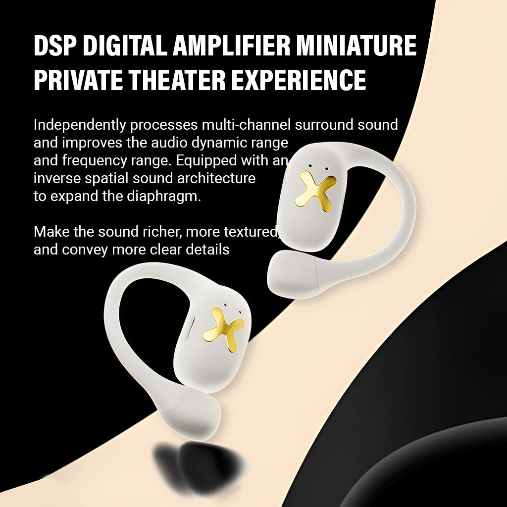 DMOOSTER D73 Bluetooth 5.4 Wireless Earphones