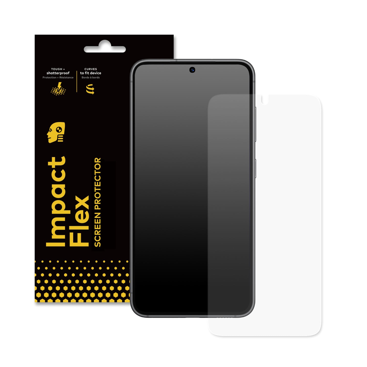 RhinoShield Impact Resistant Screen Protector for Samsung Galaxy S23 Series