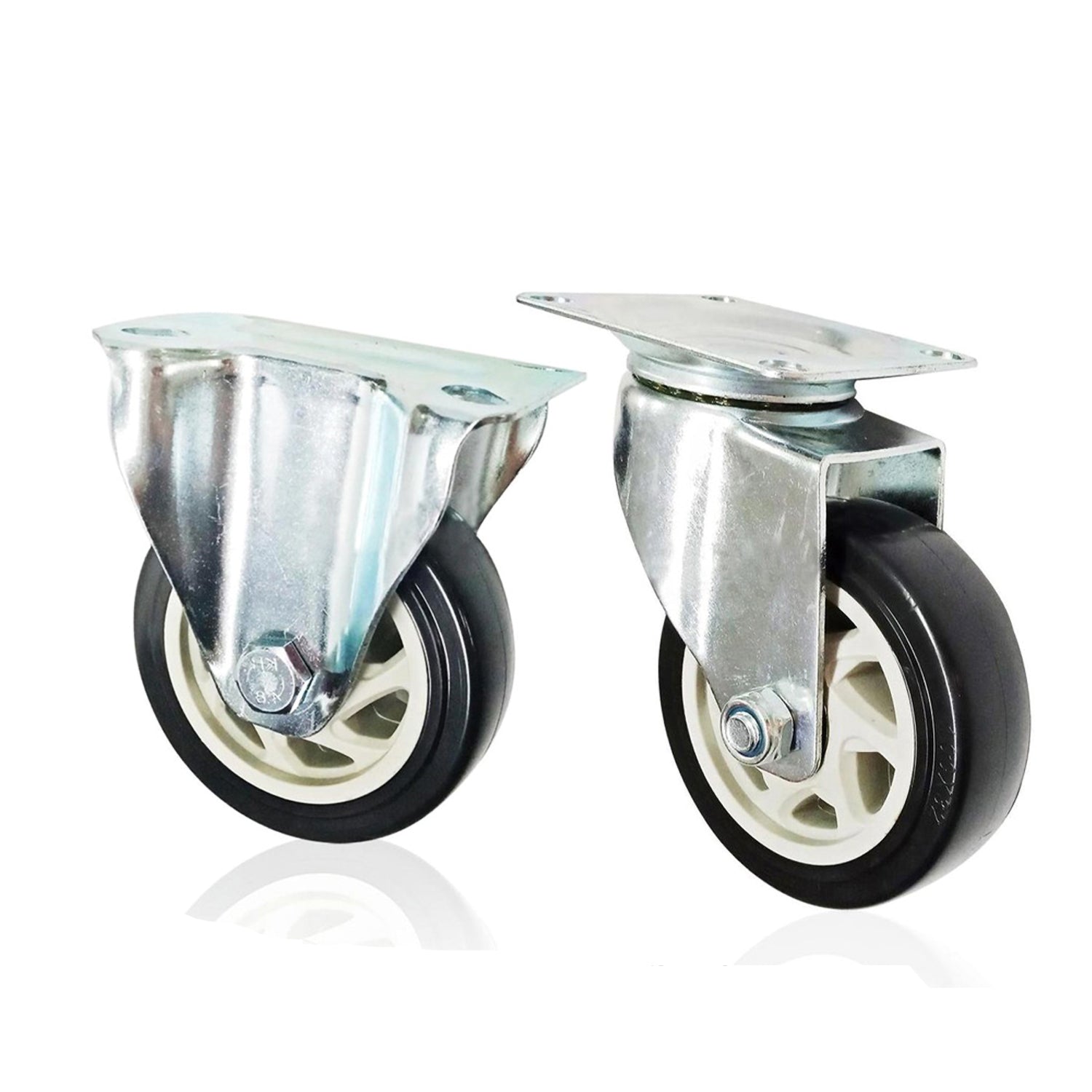 PU Caster Wheels Front and Rear Wheels